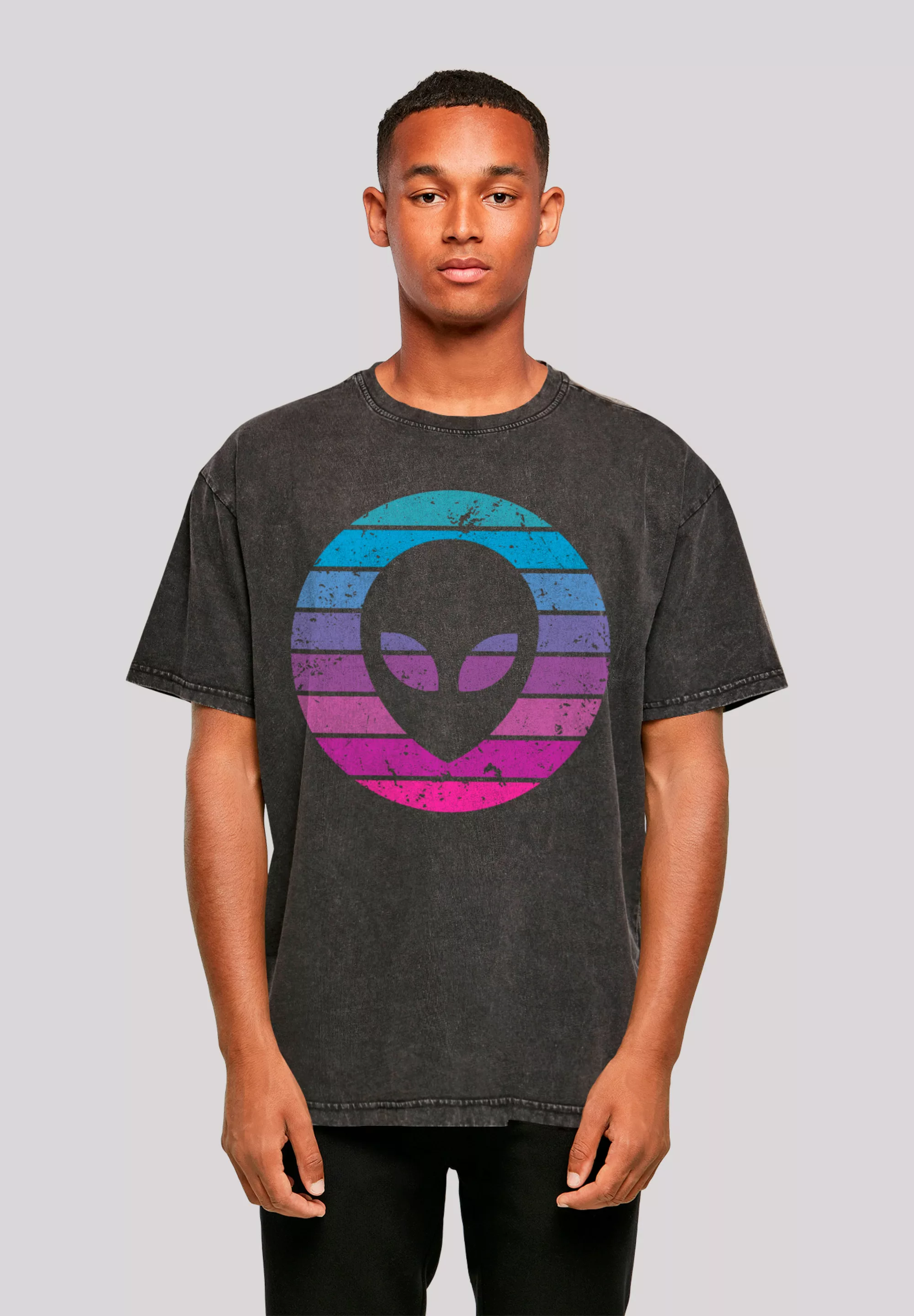 F4NT4STIC T-Shirt "Alien Kopf", Premium Qualität günstig online kaufen