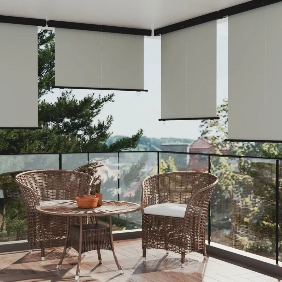 Vidaxl Balkon-seitenmarkise 160 × 250 Cm Grau günstig online kaufen