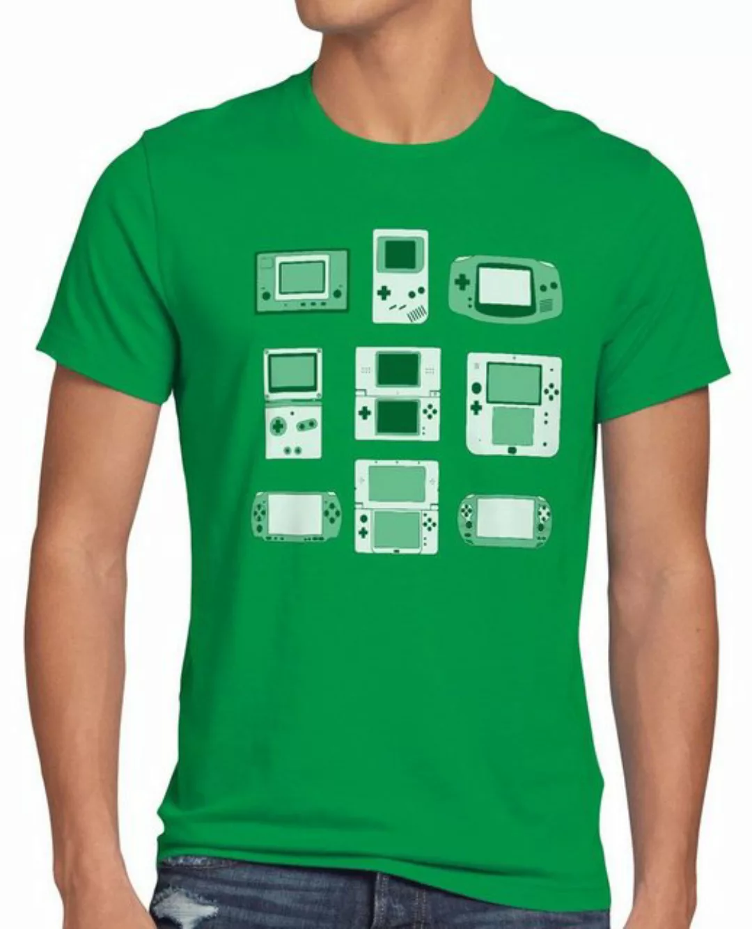 style3 Print-Shirt Herren T-Shirt Handheld Konsole controller videospiel sp günstig online kaufen