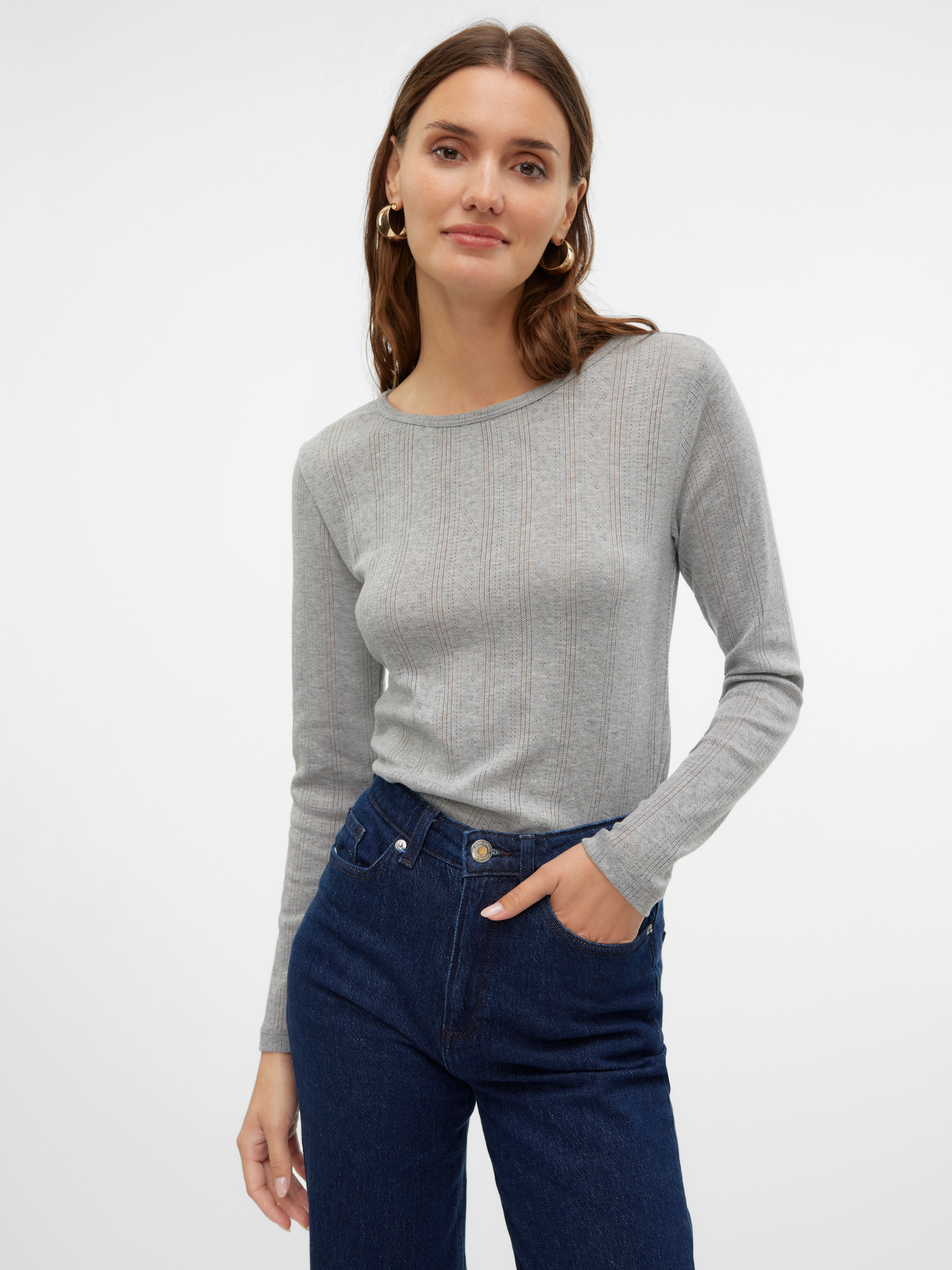 Vero Moda Langarmshirt VMLISA LS TOP JRS NOOS günstig online kaufen