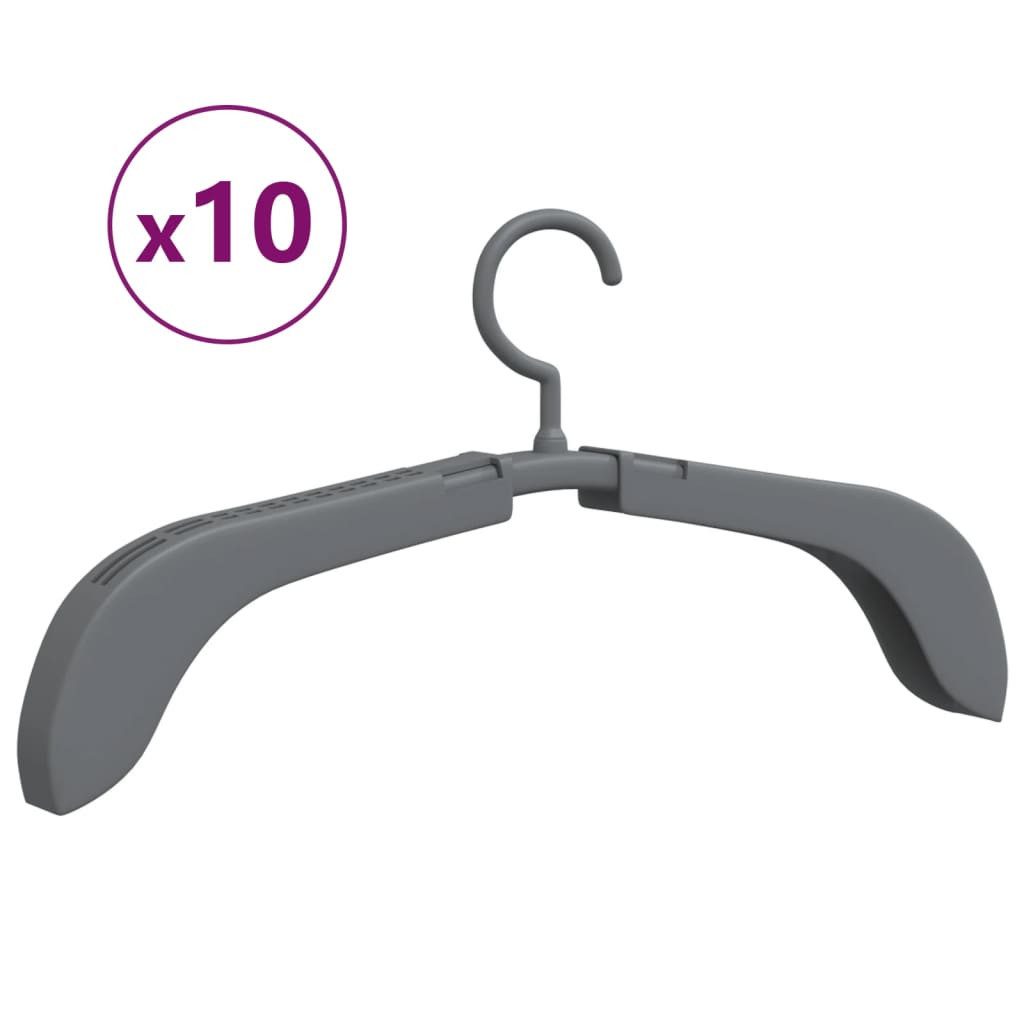 vidaXL Kleiderständer Ausziehbare Kleiderbügel 10 Stk. günstig online kaufen