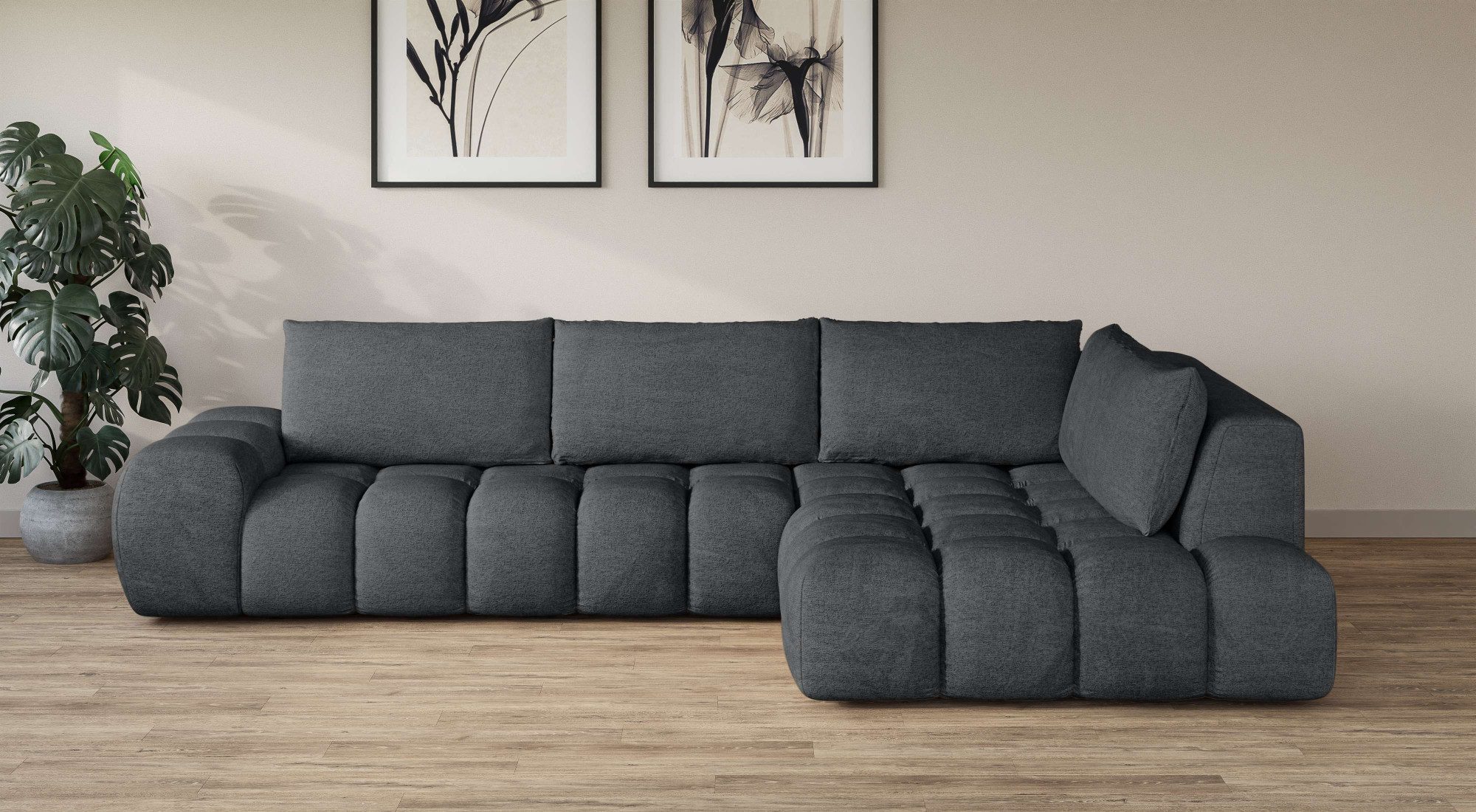 INOSIGN Ecksofa "AZITA klein, L-Form, elegant und bequem Designsofa", lose günstig online kaufen