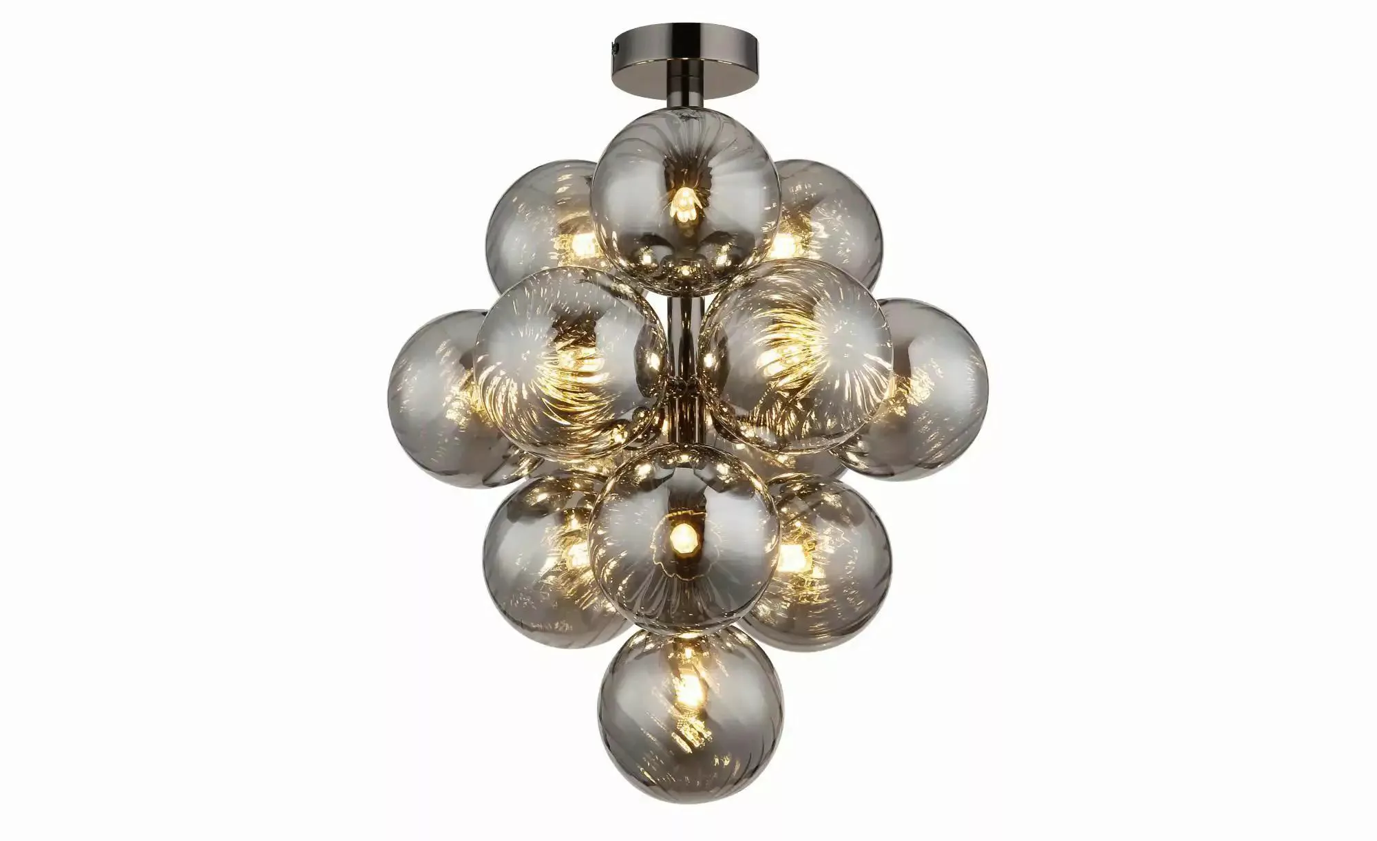 Globo Lighting Deckenleuchte   ¦ schwarz ¦ Maße (cm): B: 39,5 H: 50  Ø: 39. günstig online kaufen