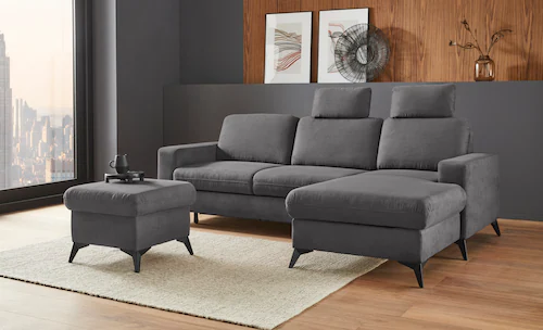 Places of Style Ecksofa Lolland L-Form, Wahlweise mit Bettfunktion und Bett günstig online kaufen