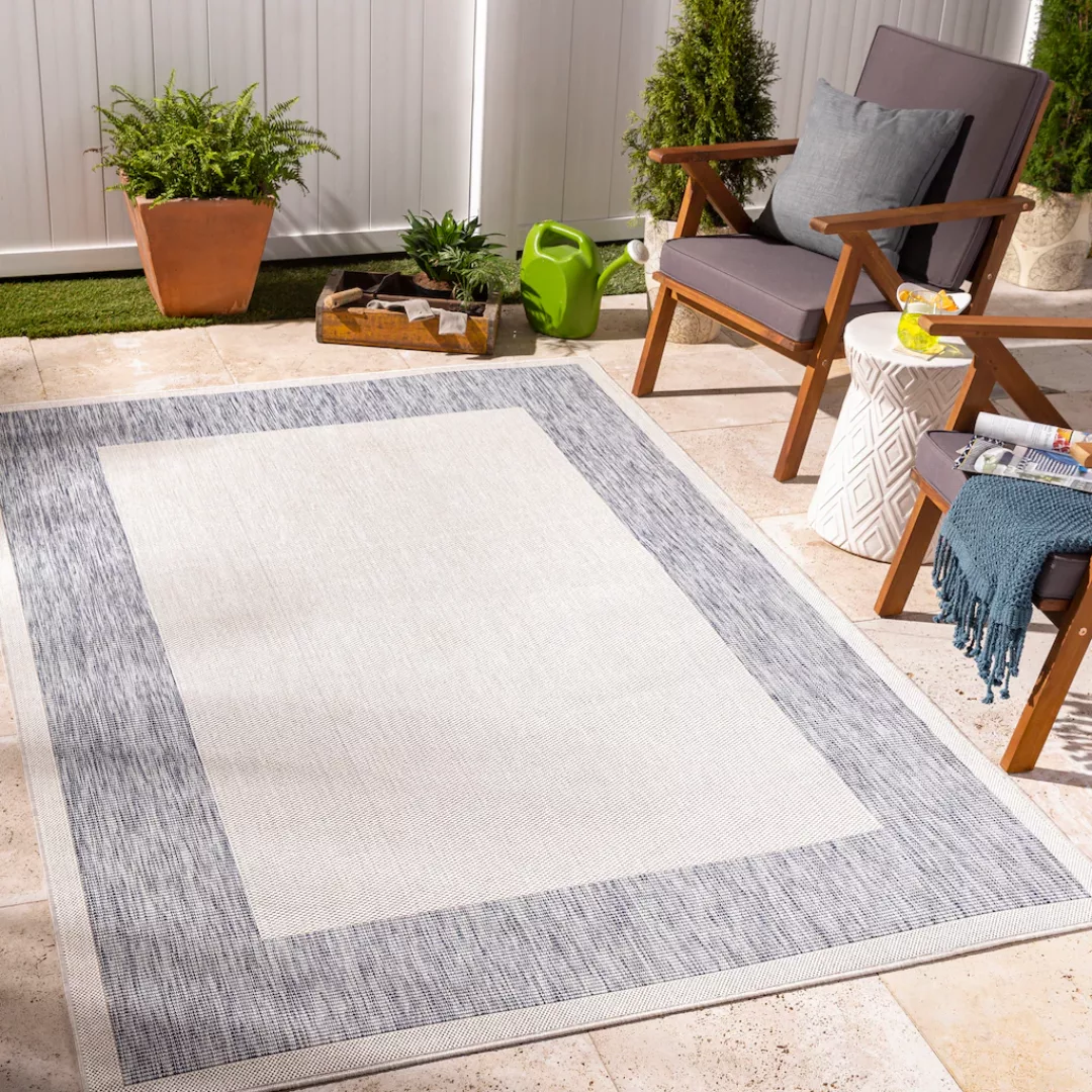 Livabliss Teppich »MELILLA«, rechteckig, 4 mm Höhe, Teppich In- /Outdoor Bo günstig online kaufen