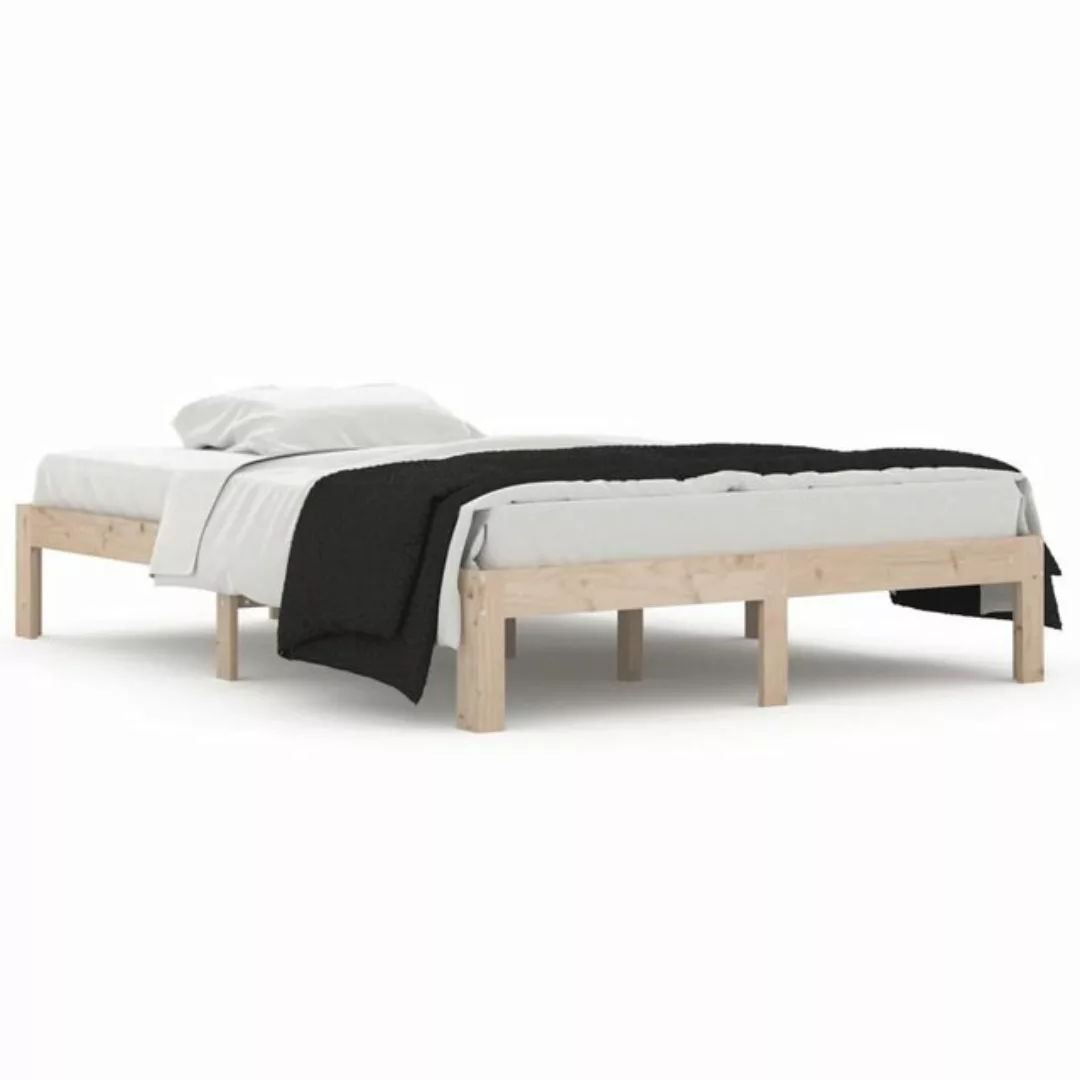 furnicato Bett Massivholzbett 135x190 cm günstig online kaufen