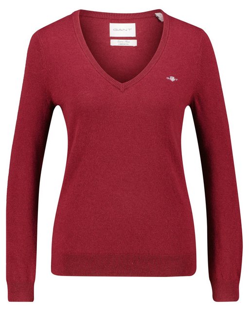 Gant Strickpullover Damen Strickpullover mit Wolle (1-tlg) günstig online kaufen