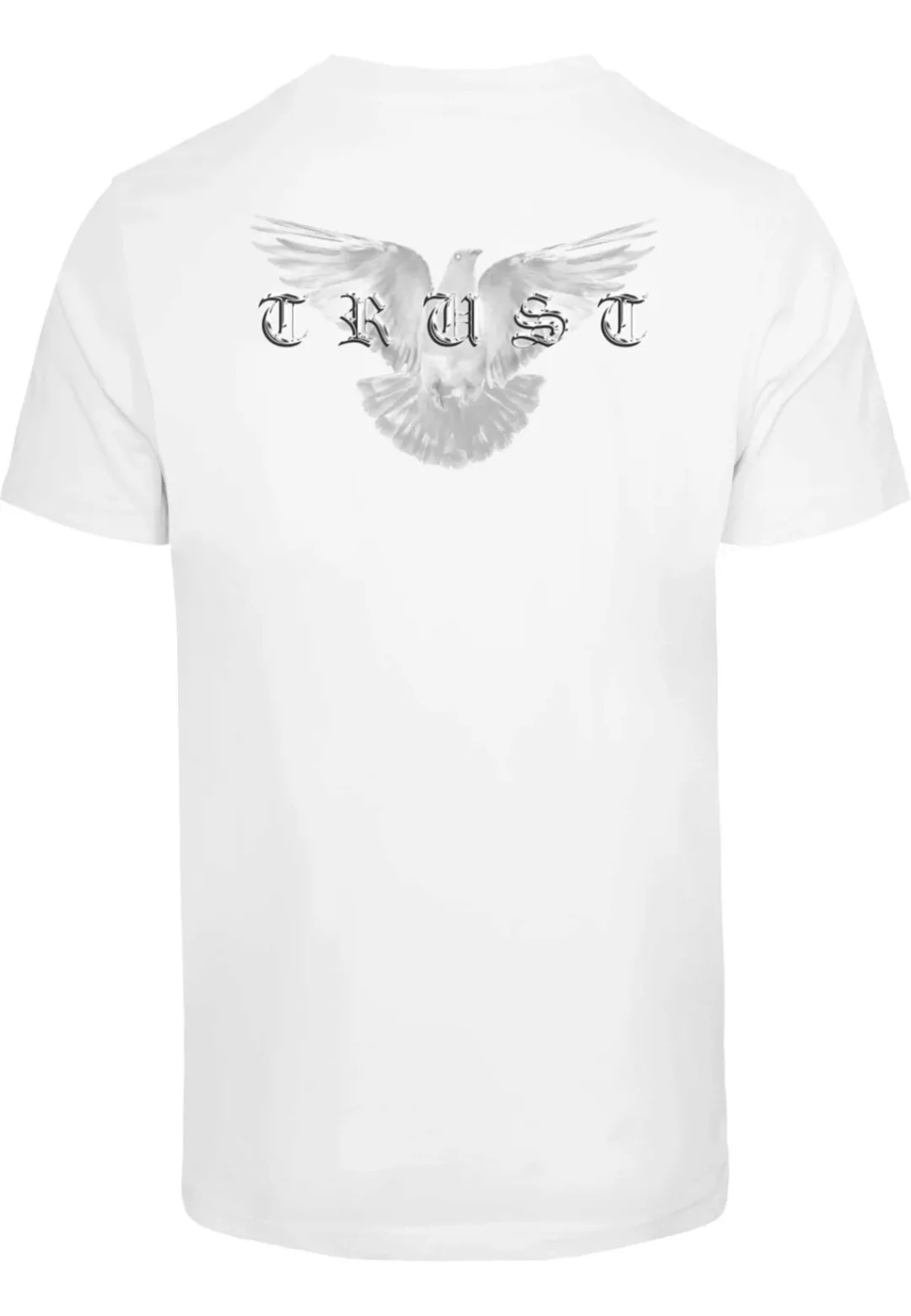 MisterTee T-Shirt "MisterTee Herren Trust Dove T-Shirt" günstig online kaufen