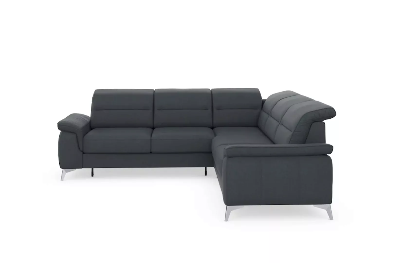 sit&more Ecksofa Sinatra L-Form, optional mit Kopfteilverstellung und Armte günstig online kaufen