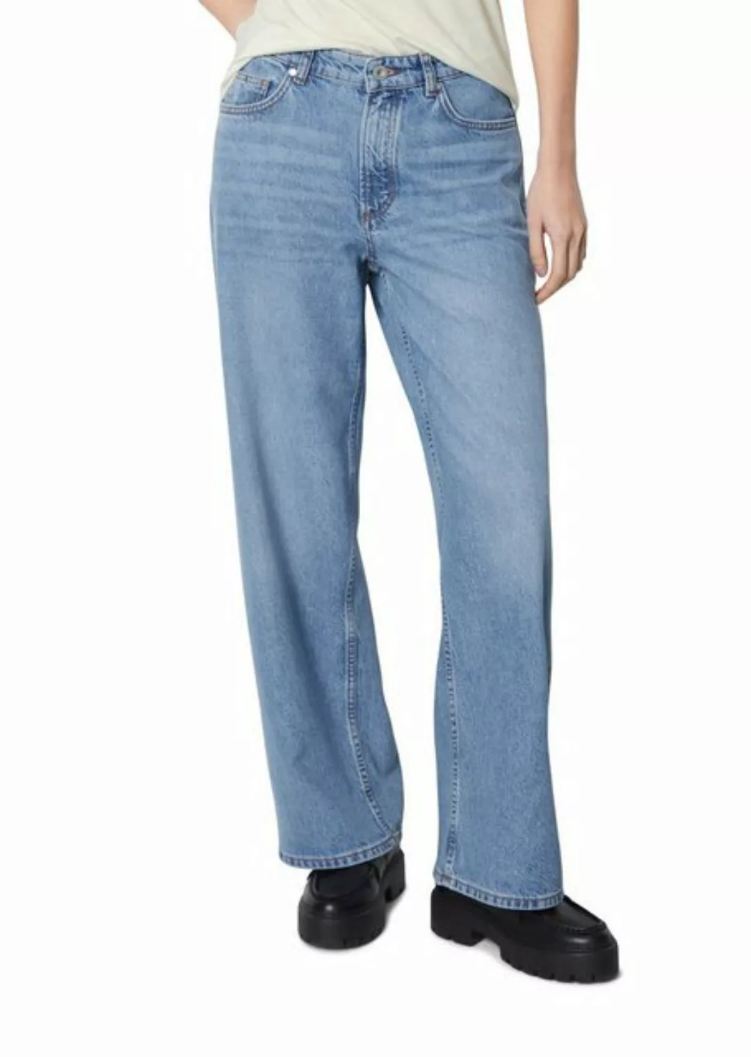Marc O'Polo Weite Jeans aus Lyocell-Organic-Cotton-Mix günstig online kaufen