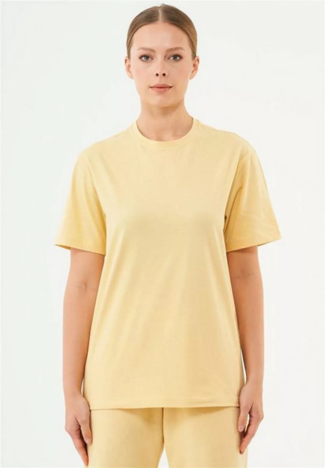 ORGANICATION T-Shirt Tillo-Unisex Basic T-Shirt in Yellow günstig online kaufen