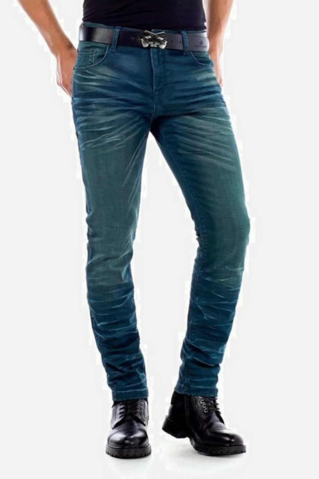 Cipo & Baxx Slim-fit-Jeans "Jeans", im 5-Pocket Style, CD-492 günstig online kaufen