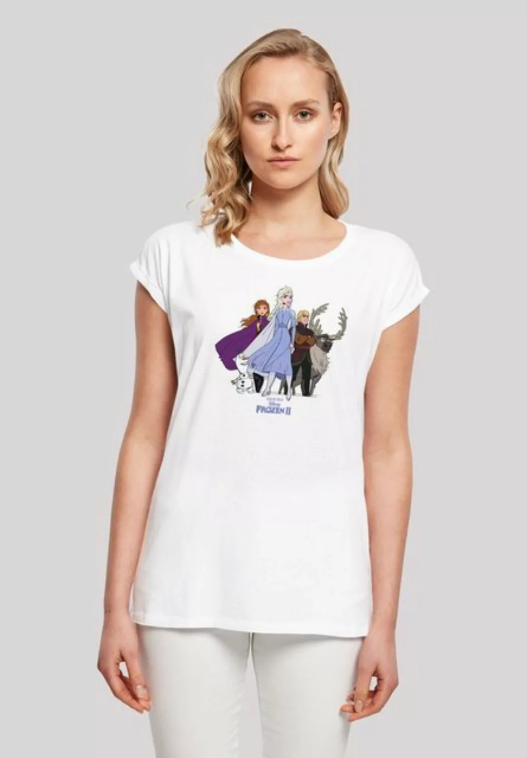 F4NT4STIC T-Shirt Frozen 2 Gruppe Print günstig online kaufen