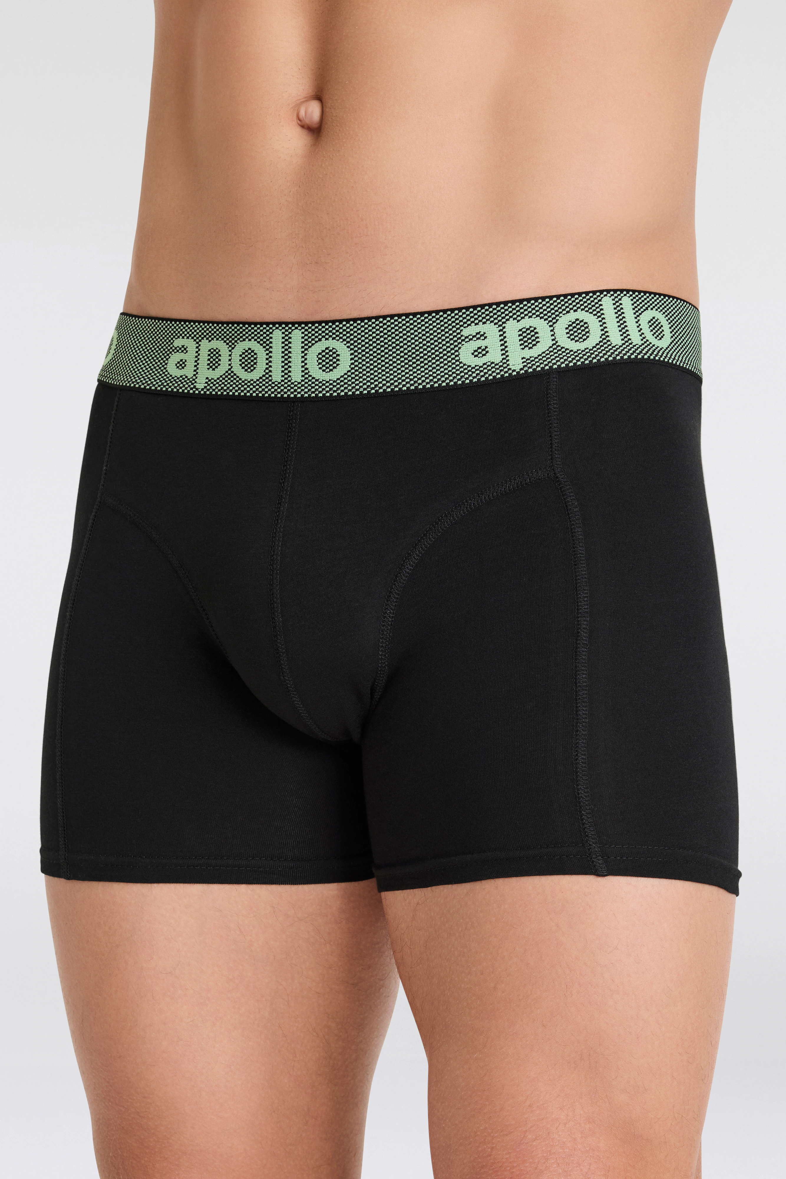 Apollo Boxer "MEN BOXERSHORTS", (Spar-Pack, 3er Pack), mit hohem Baumwollan günstig online kaufen