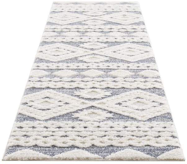 Carpet City Hochflor-Läufer »FOCUS 3005«, rechteckig, 20 mm Höhe, Boho-Tepp günstig online kaufen