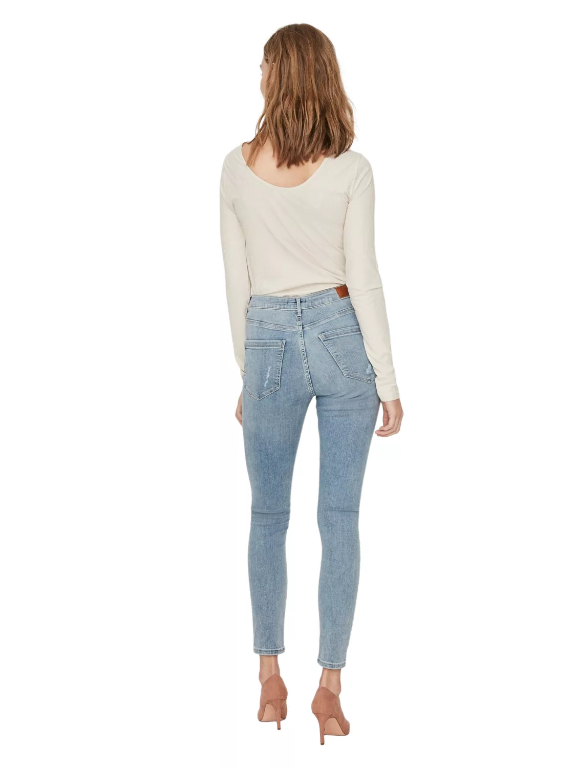 Vero Moda Skinny-fit-Jeans VMSOPHIA HR SKINNY DESTR J AM314 NOOS mit Destro günstig online kaufen