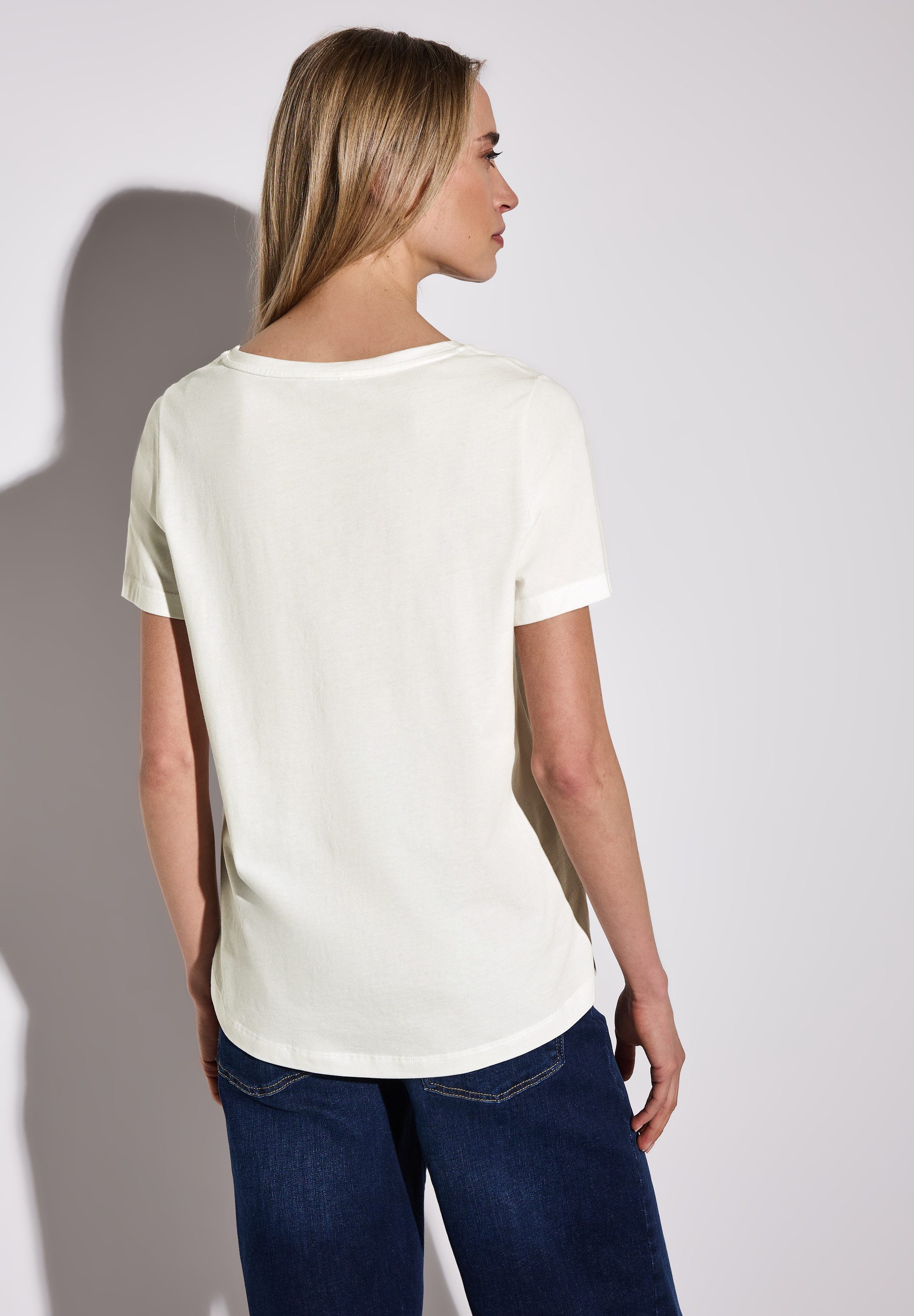 STREET ONE T-Shirt, im soften Baumwoll-Mix günstig online kaufen