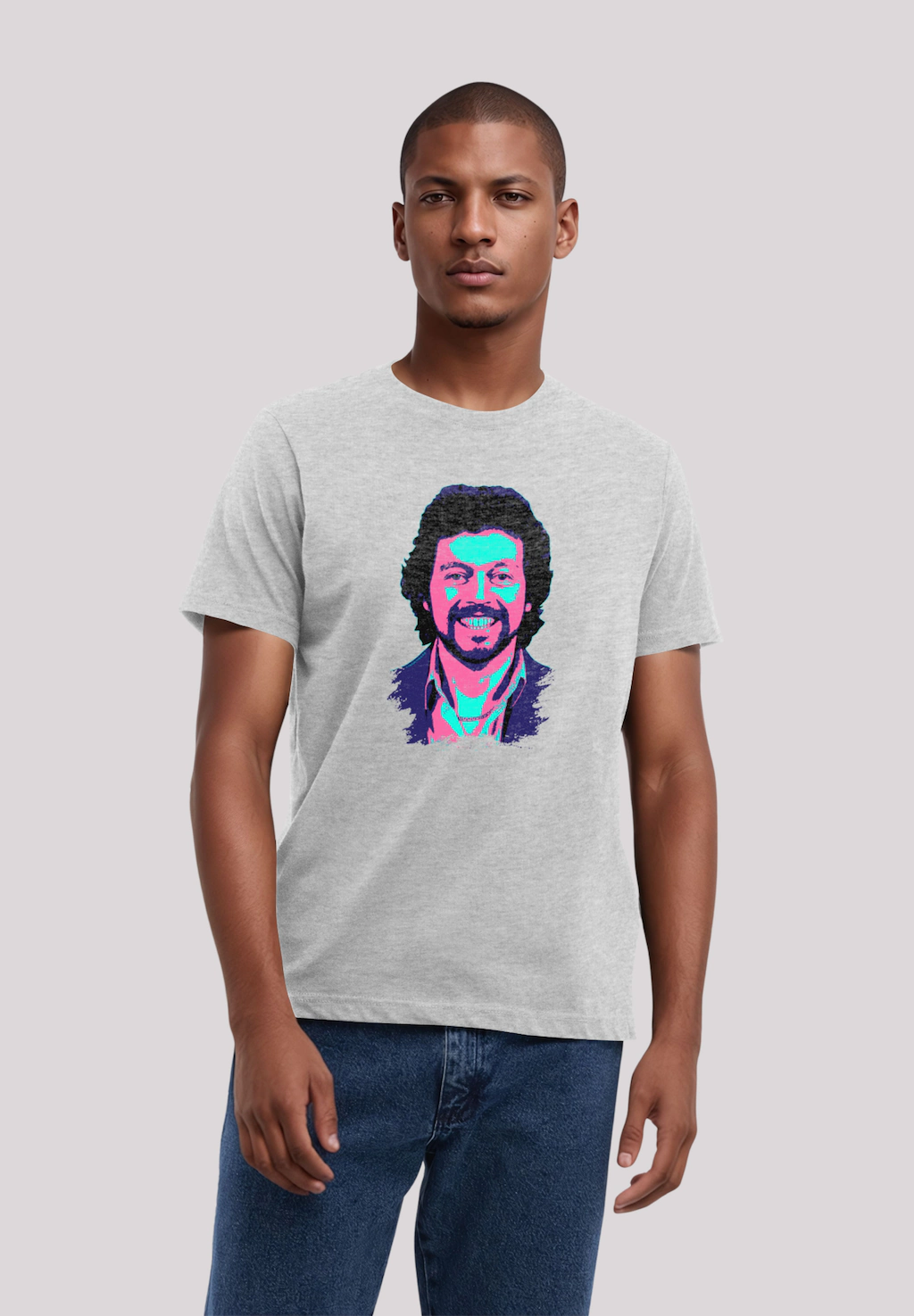F4NT4STIC T-Shirt "TV Times Jeremy Beadle 1982 Pop Art", Premium Qualität günstig online kaufen