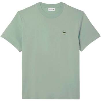 Lacoste  T-Shirts & Poloshirts Classic Fit Cotton T-Shirt Pastel Green günstig online kaufen