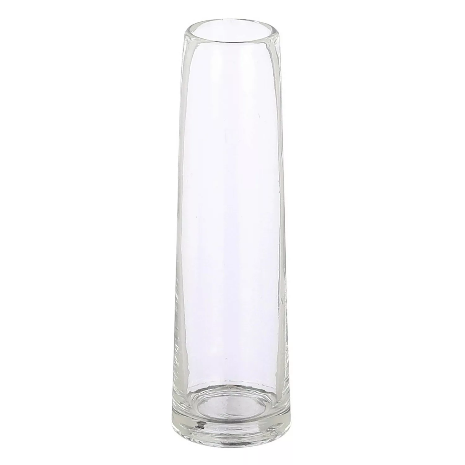 Mica Decorations Vase Glas Xandra 23,5 cm x Ø 7 cm Transparent günstig online kaufen
