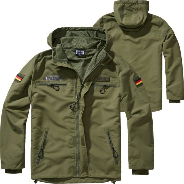 BWuM Windbreaker BWuM Tactical Windbreaker Zipper Sommer + Patch & Flaggen günstig online kaufen