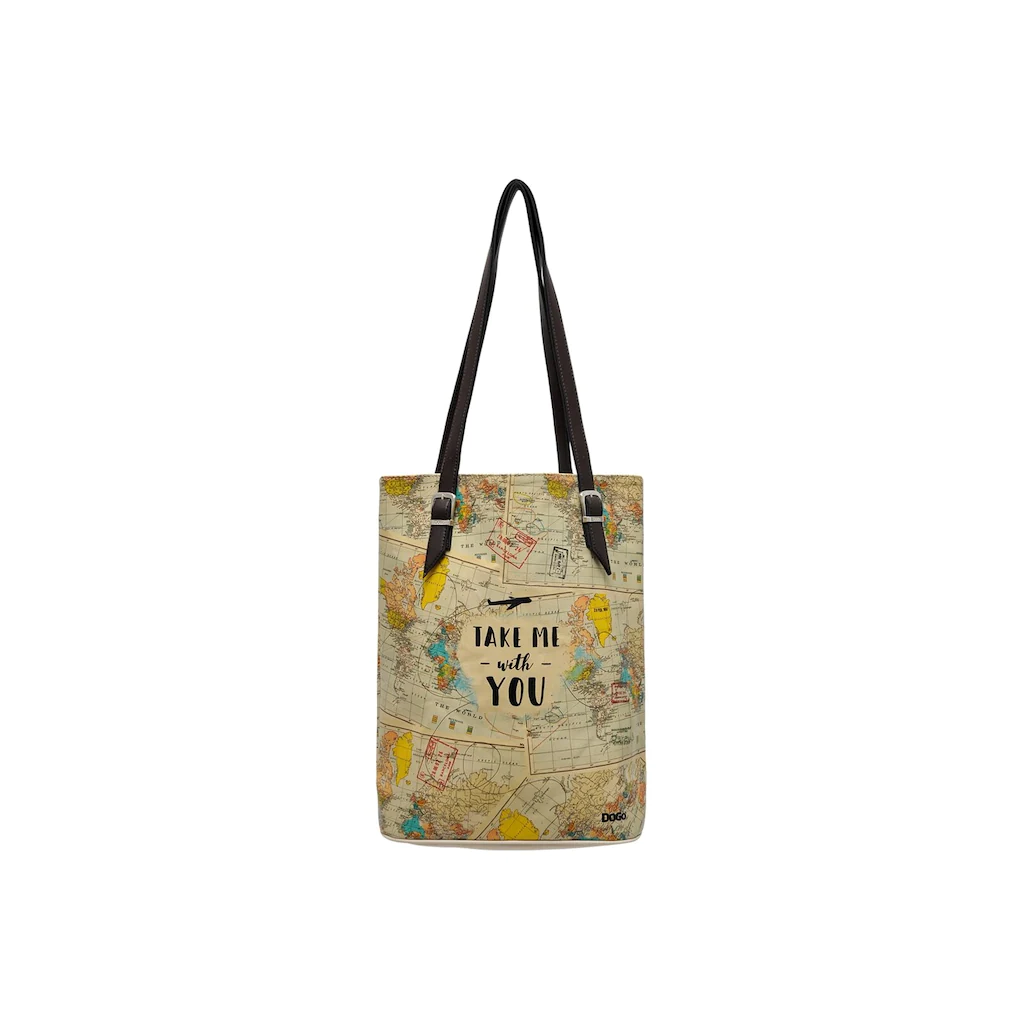 DOGO Umhängetasche "Take me with you", Vegan günstig online kaufen