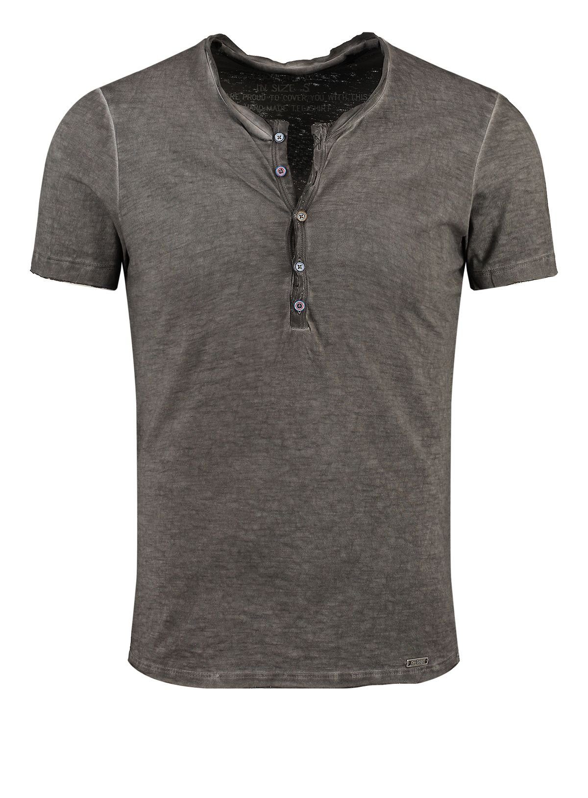 Key Largo Henleyshirt Lemonade vintage Look günstig online kaufen