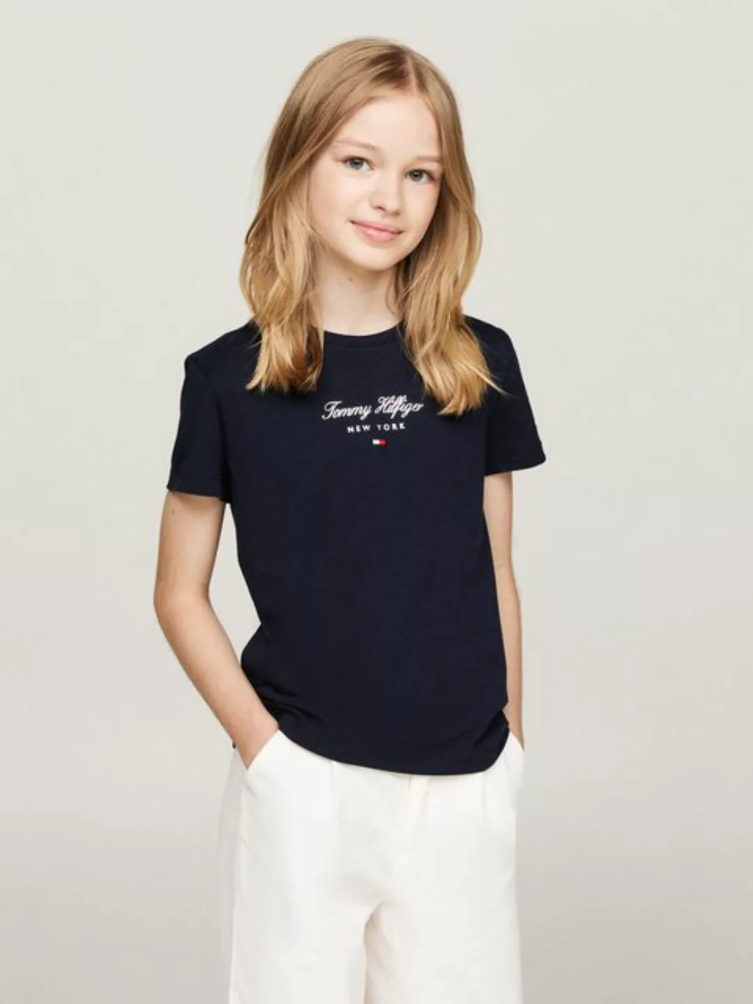 Tommy Hilfiger T-Shirt TH NYC FOIL TEE SS mit Fooil Print günstig online kaufen