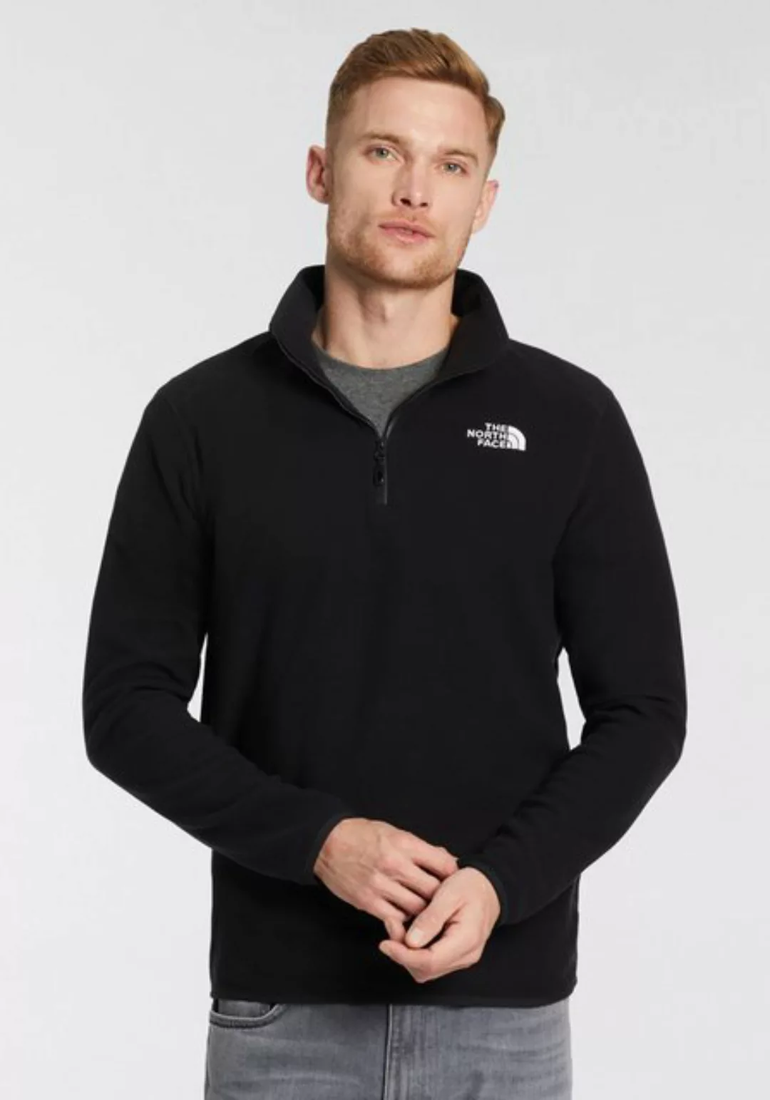 The North Face Fleecepullover M 100 GLACIER 1/4 ZIP - EU (1-tlg) mit dezent günstig online kaufen