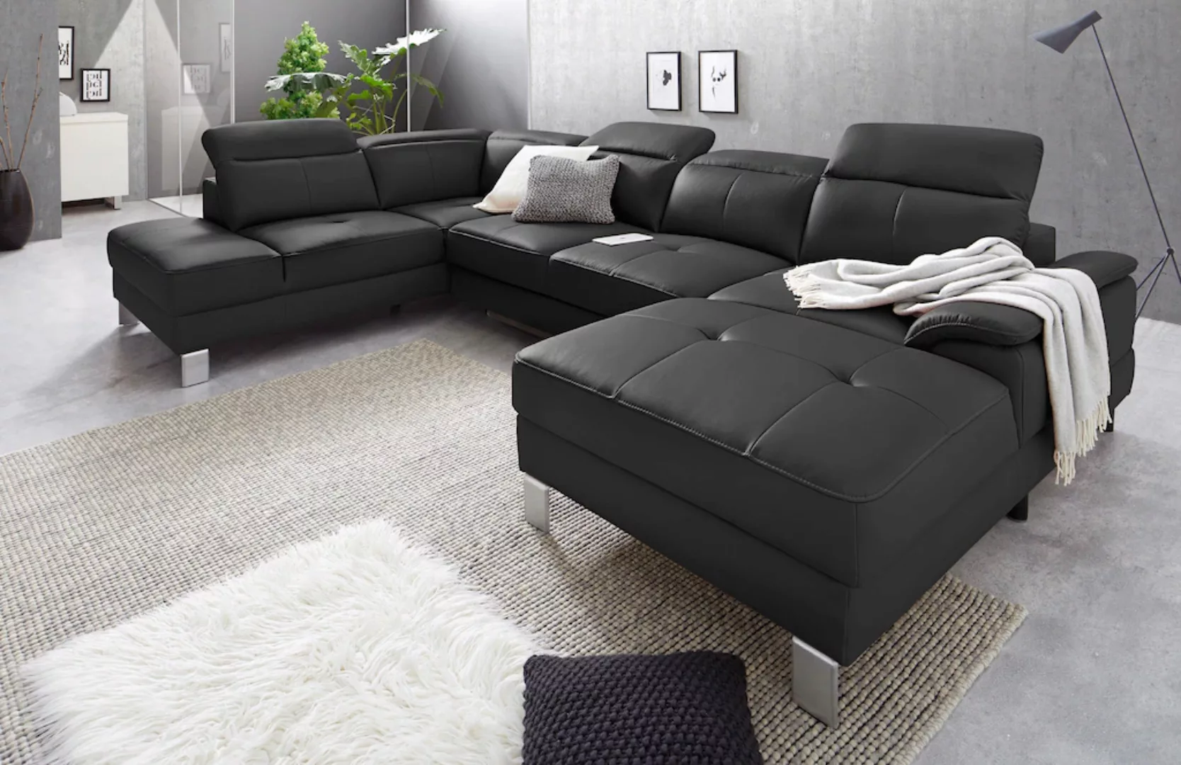 exxpo - sofa fashion Wohnlandschaft "Mantua 2" günstig online kaufen