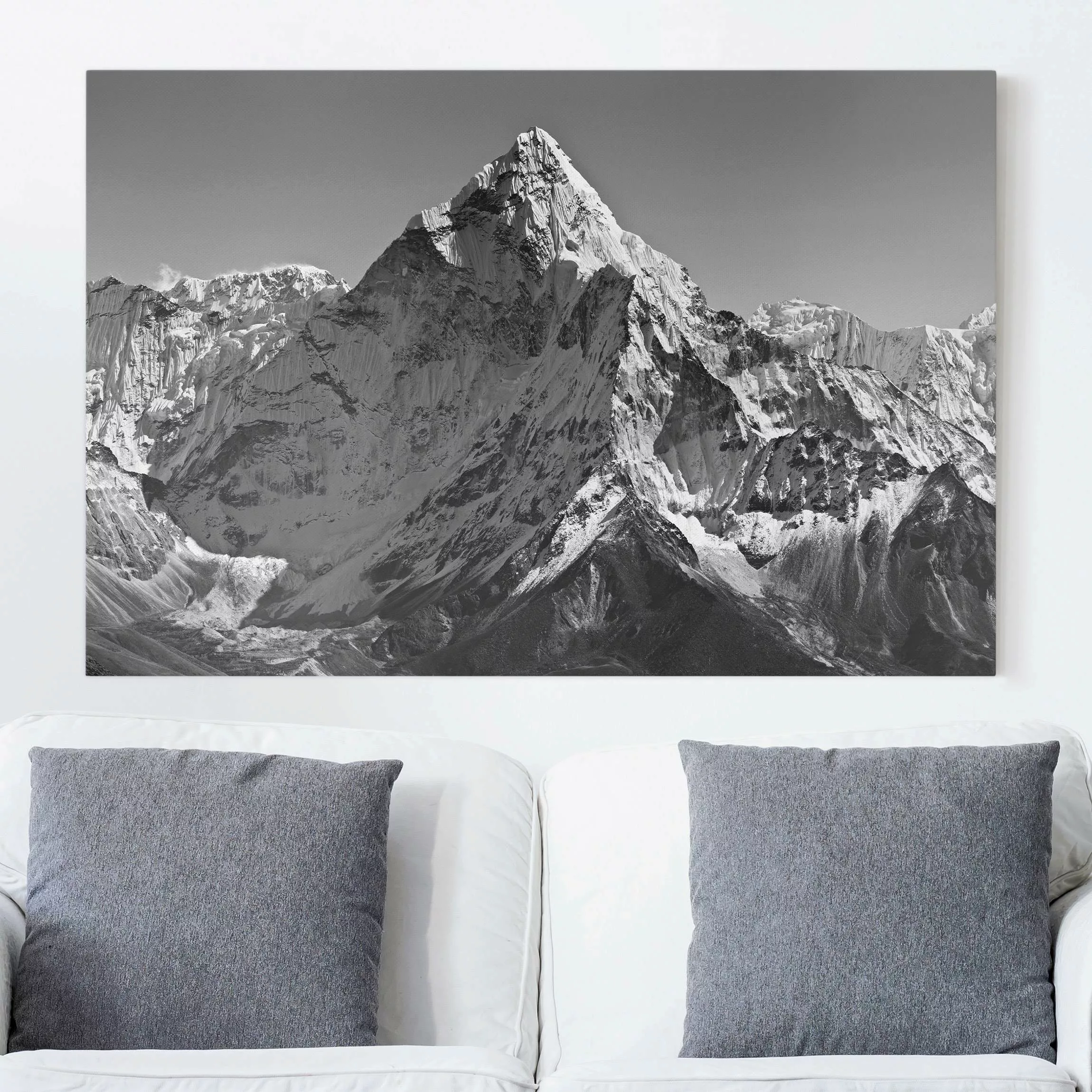 Leinwandbild Berg - Querformat Der Himalaya II günstig online kaufen
