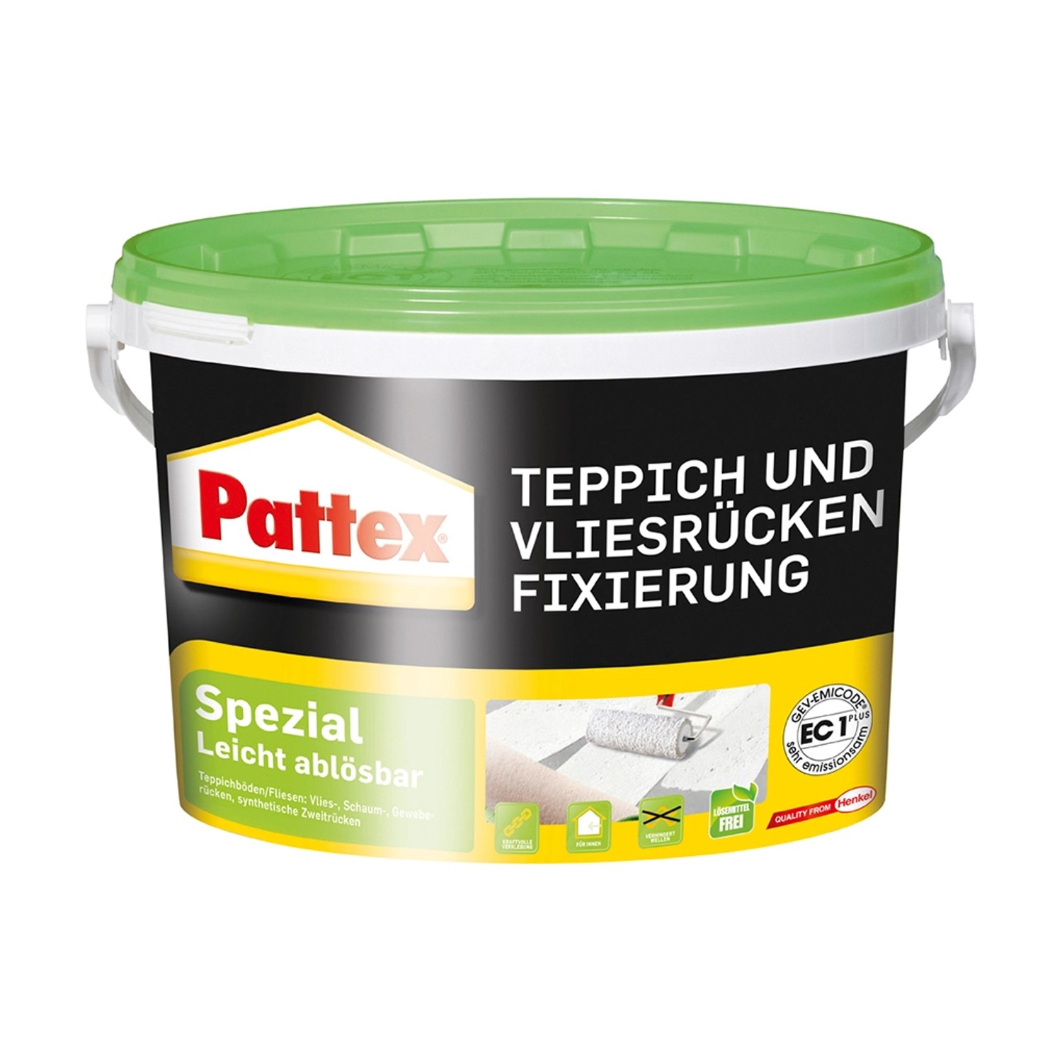 Pattex Teppichkleber Teppich und Vliesrücken Fixierung Spezial 3,5 kg Eimer günstig online kaufen