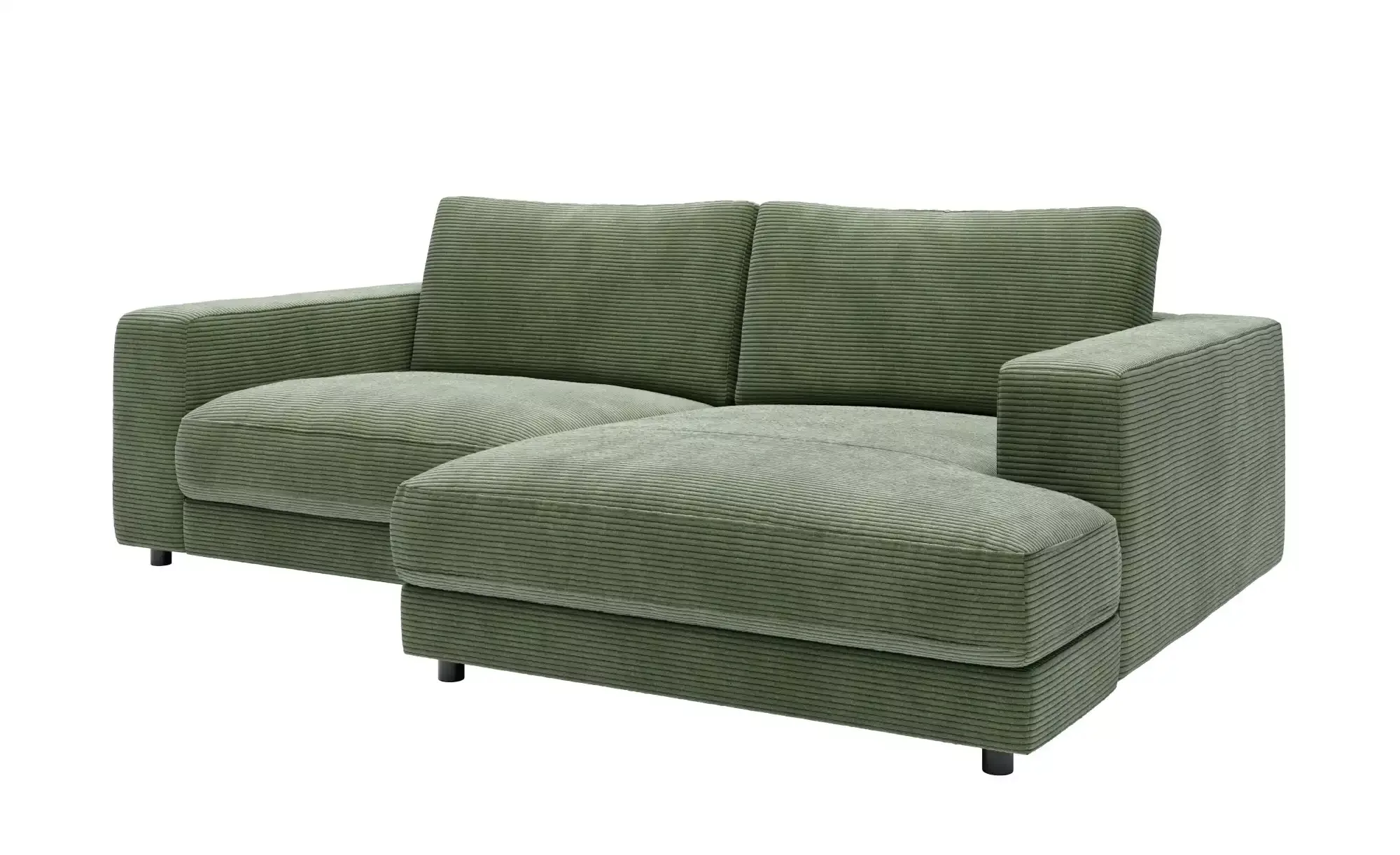 Jette Home Ecksofa in Cord Sila ¦ grün ¦ Maße (cm): B: 250 H: 85 T: 170.0 P günstig online kaufen