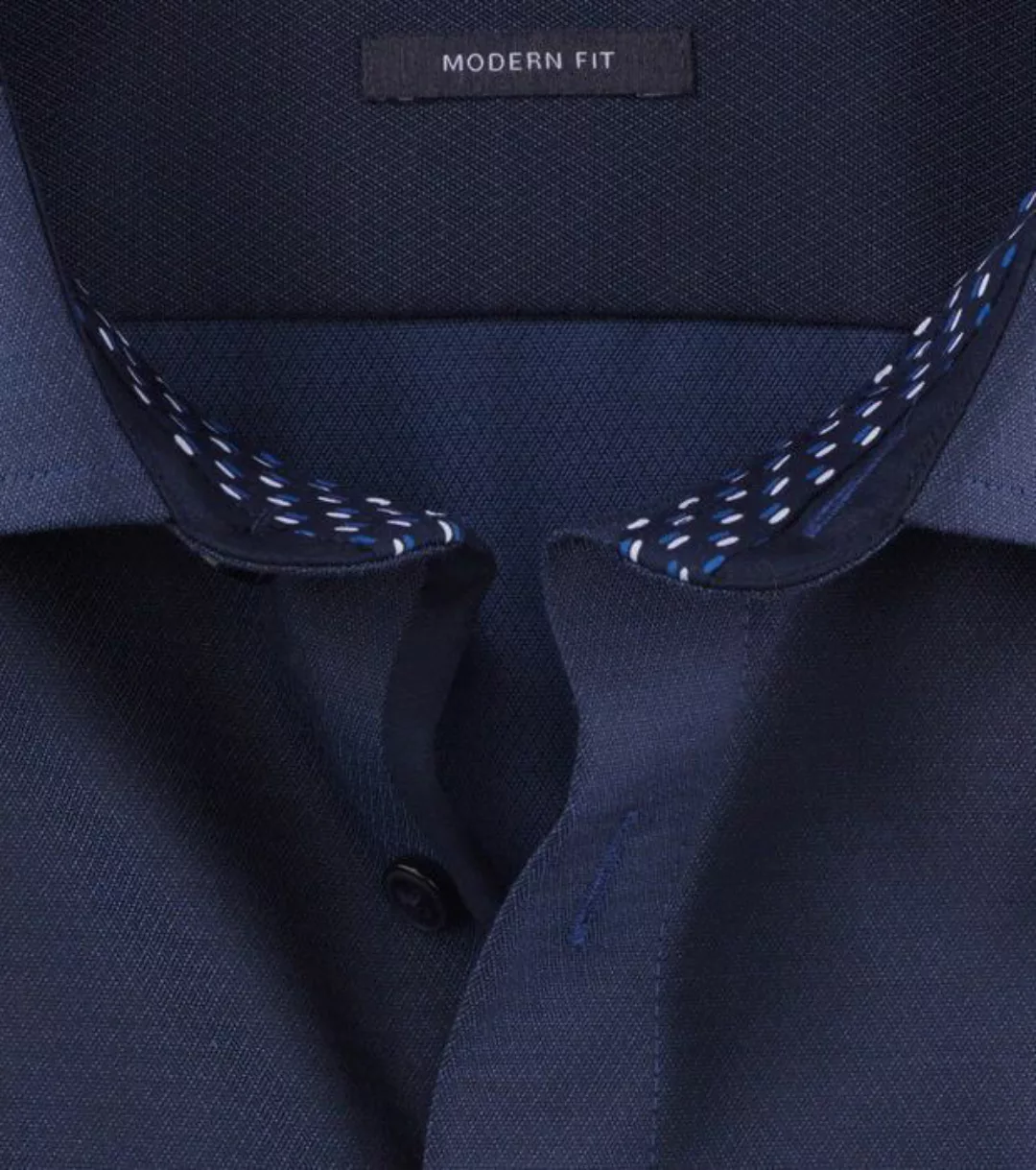 OLYMP Luxor Hemd Navy Extra Lange Ärmel - Größe 39 günstig online kaufen
