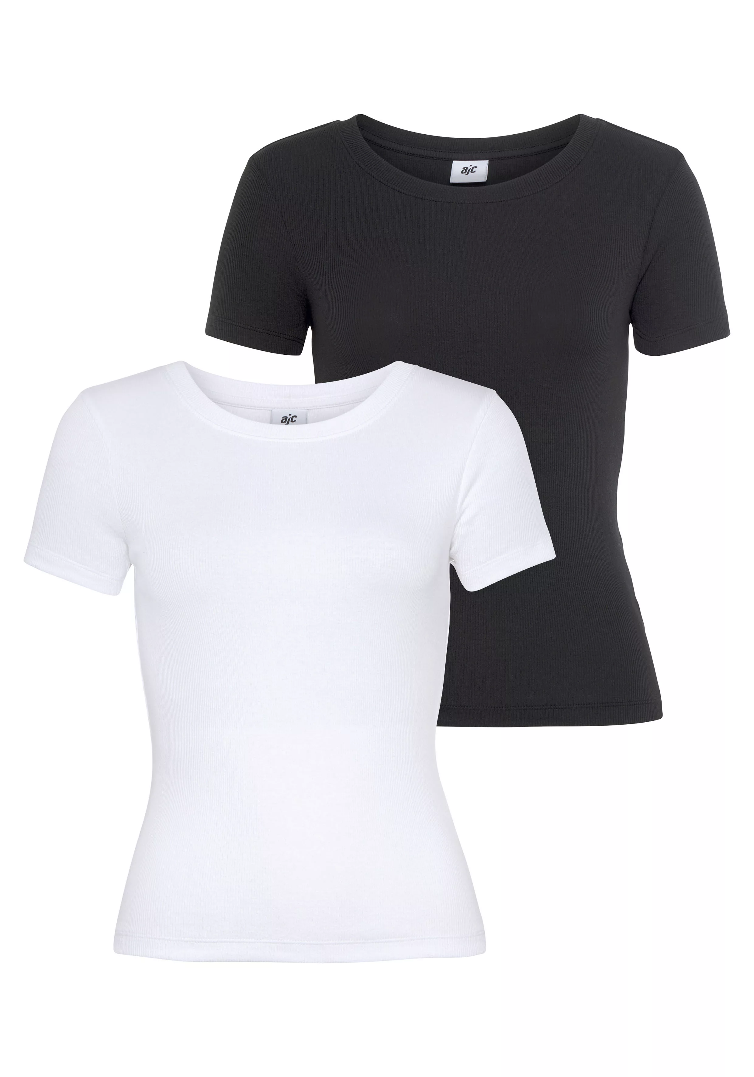 AJC T-Shirt, im Doppelpack - NEUE KOLLEKTION günstig online kaufen