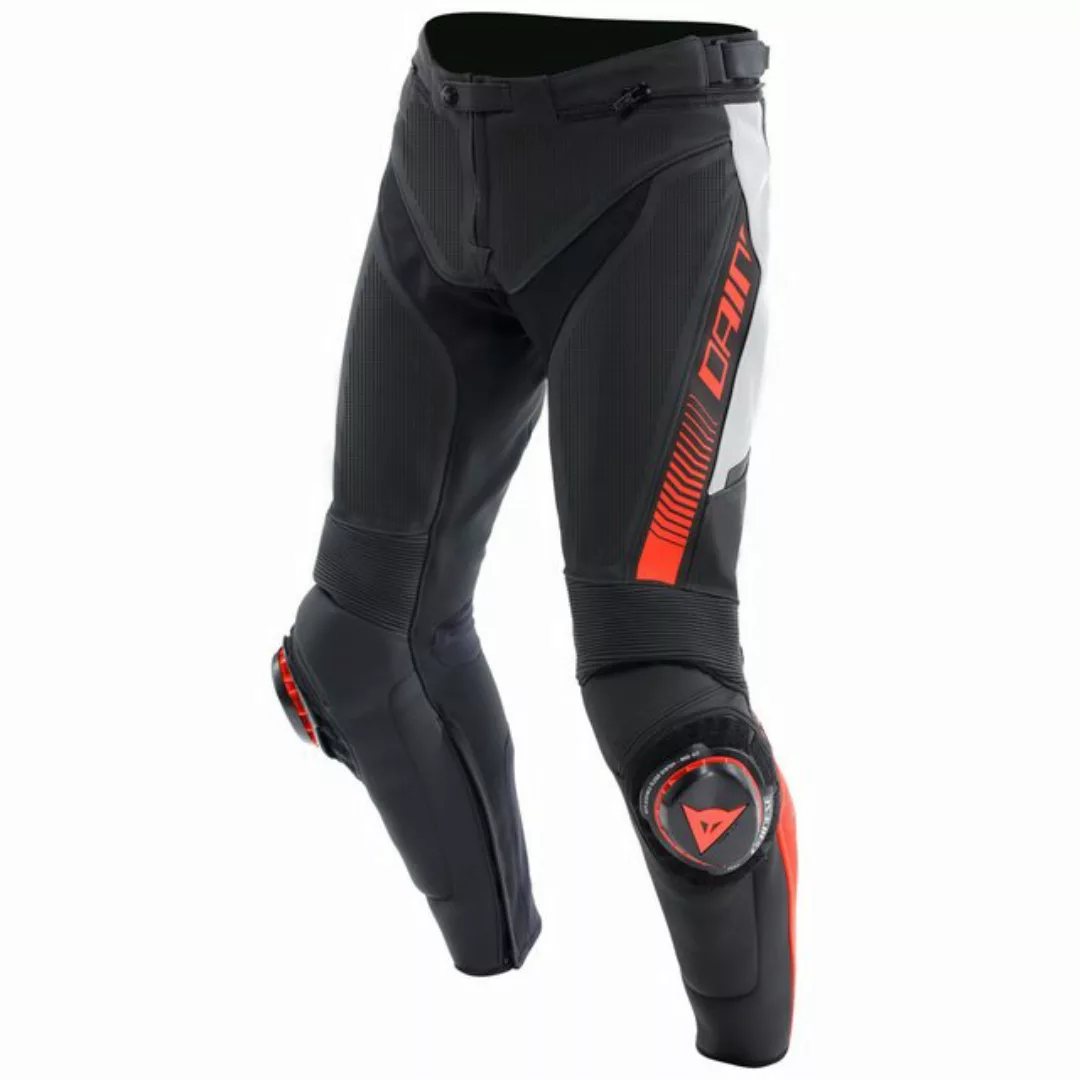 Dainese Motorradhose Dainese Super Speed perf. Lederhose schwarz / weiß / r günstig online kaufen