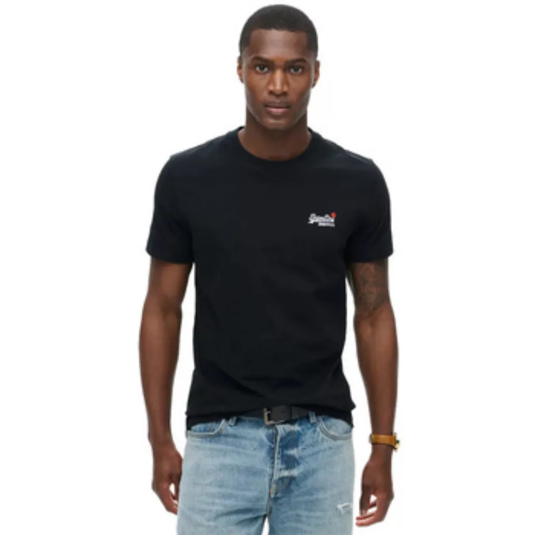 Superdry Rundhalsshirt "Organic Cotton Essential Logo T-Shirt" günstig online kaufen