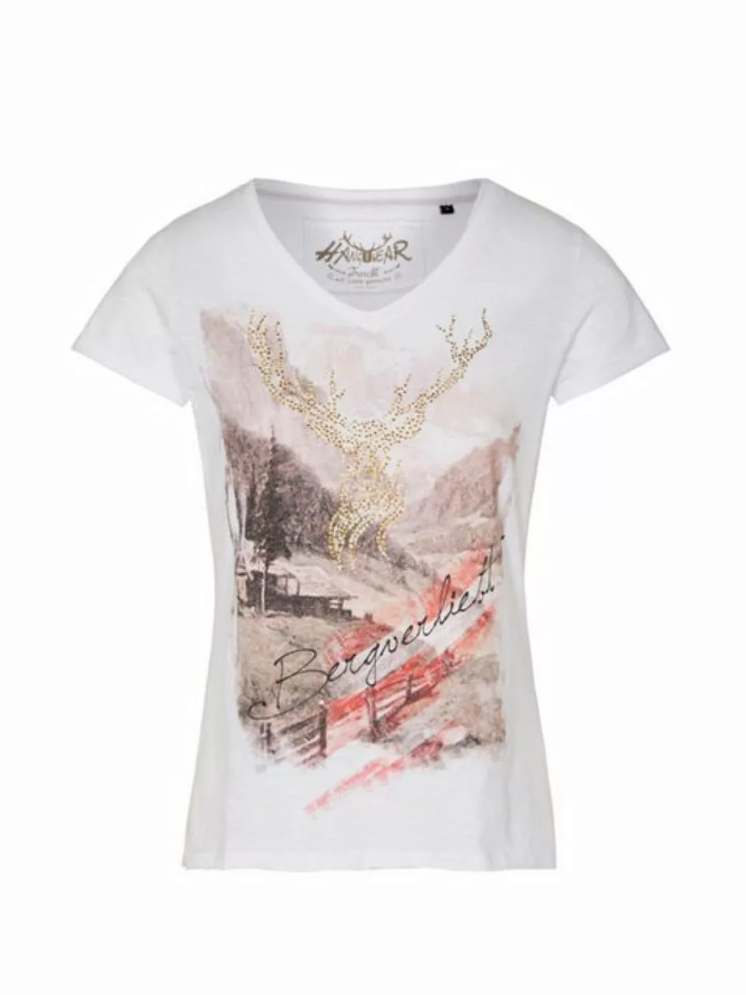 Hangowear Trachtenshirt T-Shirt ANTONIA weiß günstig online kaufen