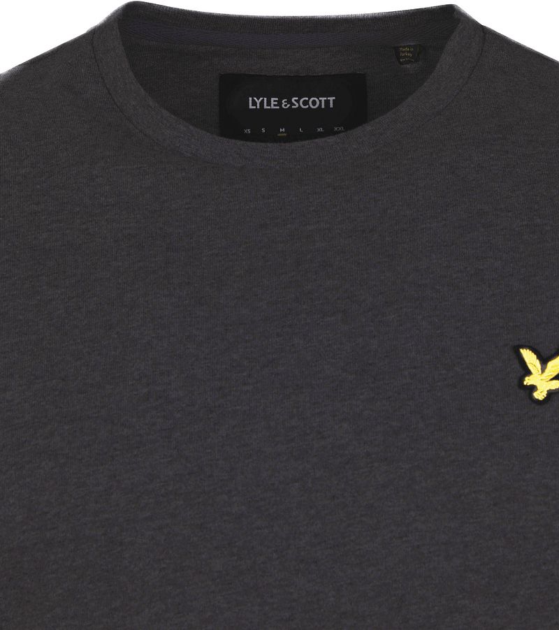 Lyle and Scott T-Shirt Dunkelgrau - Größe M günstig online kaufen