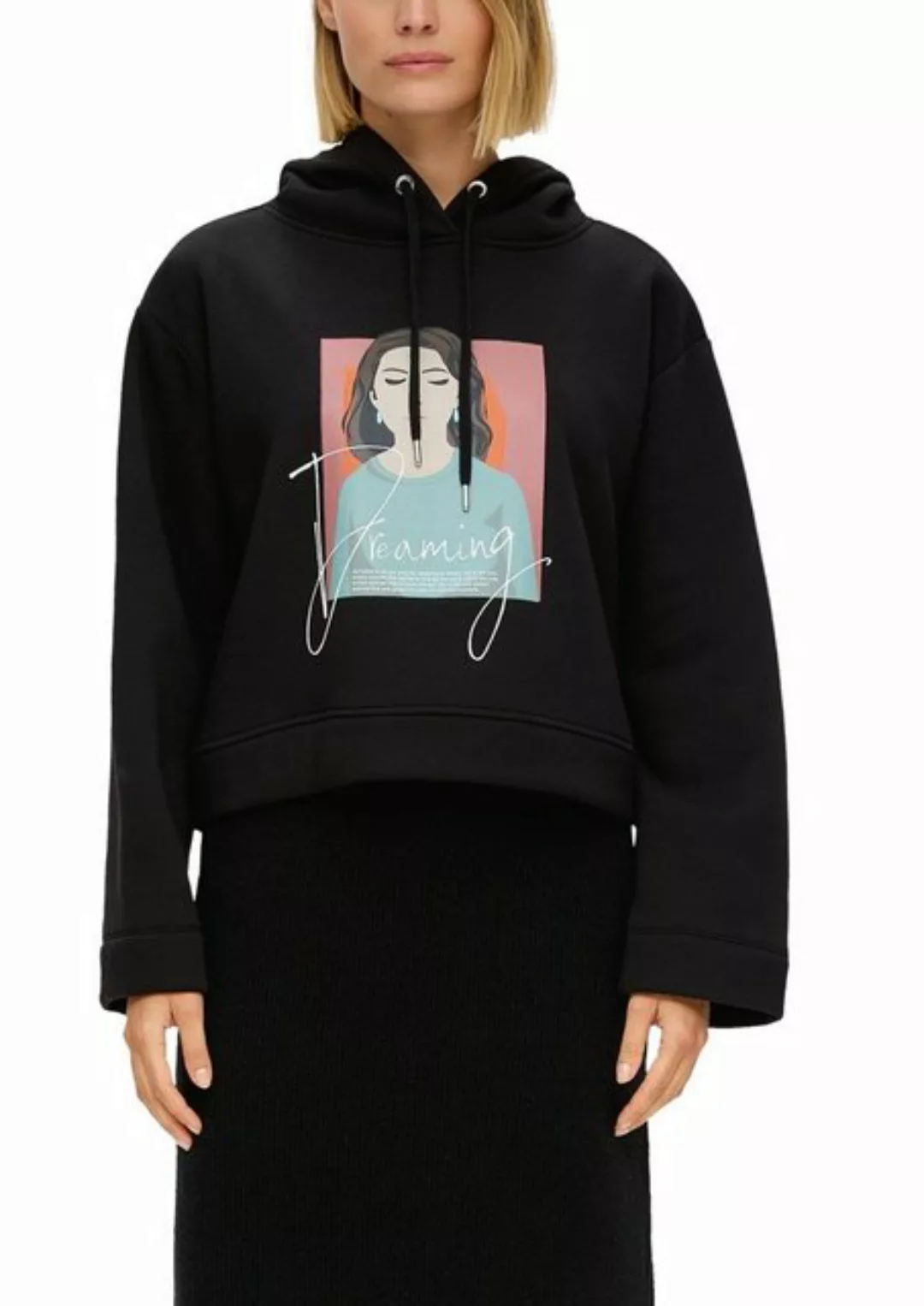 s.Oliver Sweatshirt mit Frontprint günstig online kaufen