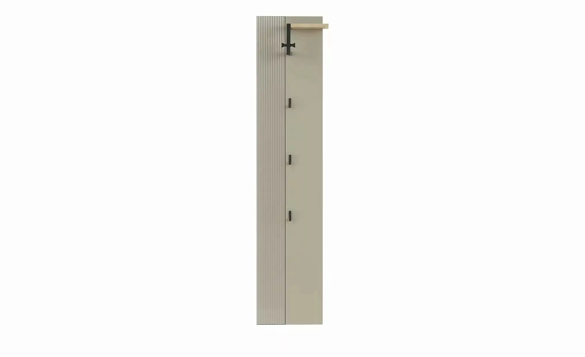 Garderobenpaneel  Brera ¦ beige ¦ Holzwerkstoff,Glas ¦ Maße (cm): B: 38 H: günstig online kaufen