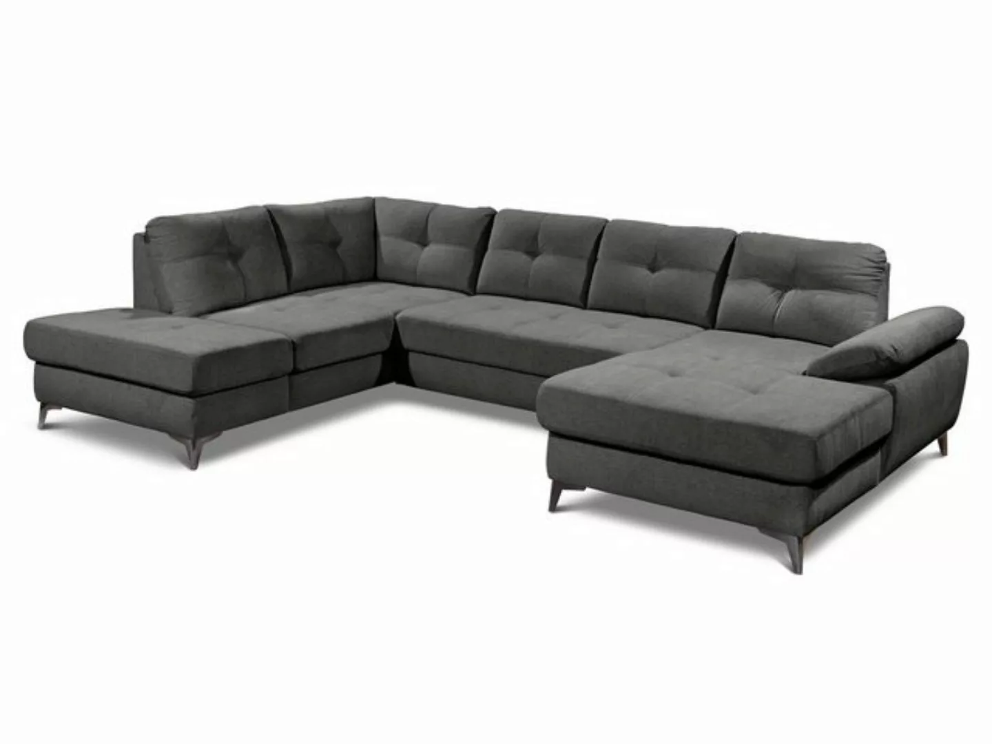 HARPER Polsterecke Polsterecke HARPER BILBAO U-F 218x170 cm grau Ecksofa Wo günstig online kaufen