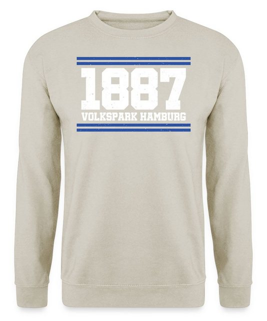 Quattro Formatee Sweatshirt 1887 Volkspark - Hamburg Hafen Unisex Pullover günstig online kaufen