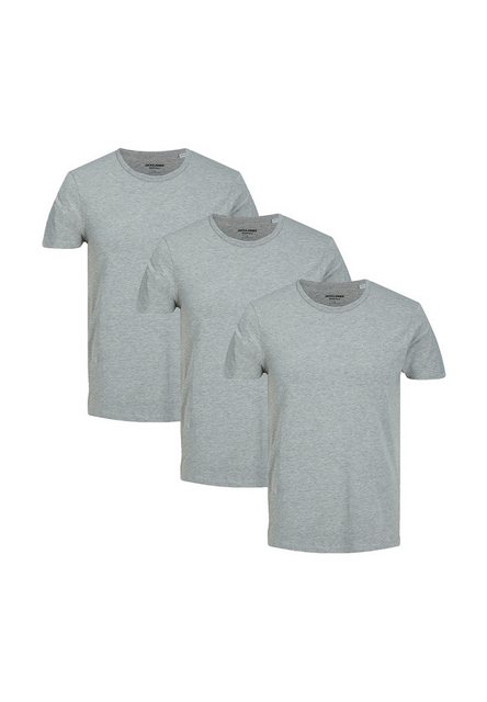 Jack & Jones T-Shirt 3er Pack Basic (Spar-Set, 3-tlg) T-Shirt - Baumwolle - günstig online kaufen