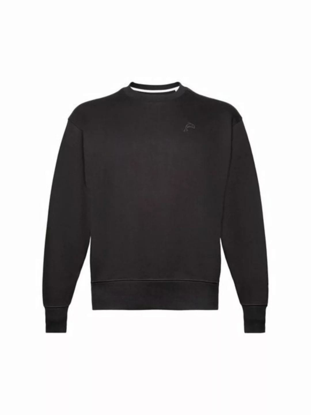 Esprit Sweatshirt Sweatshirt mit kleinem Delfinprint (1-tlg) günstig online kaufen