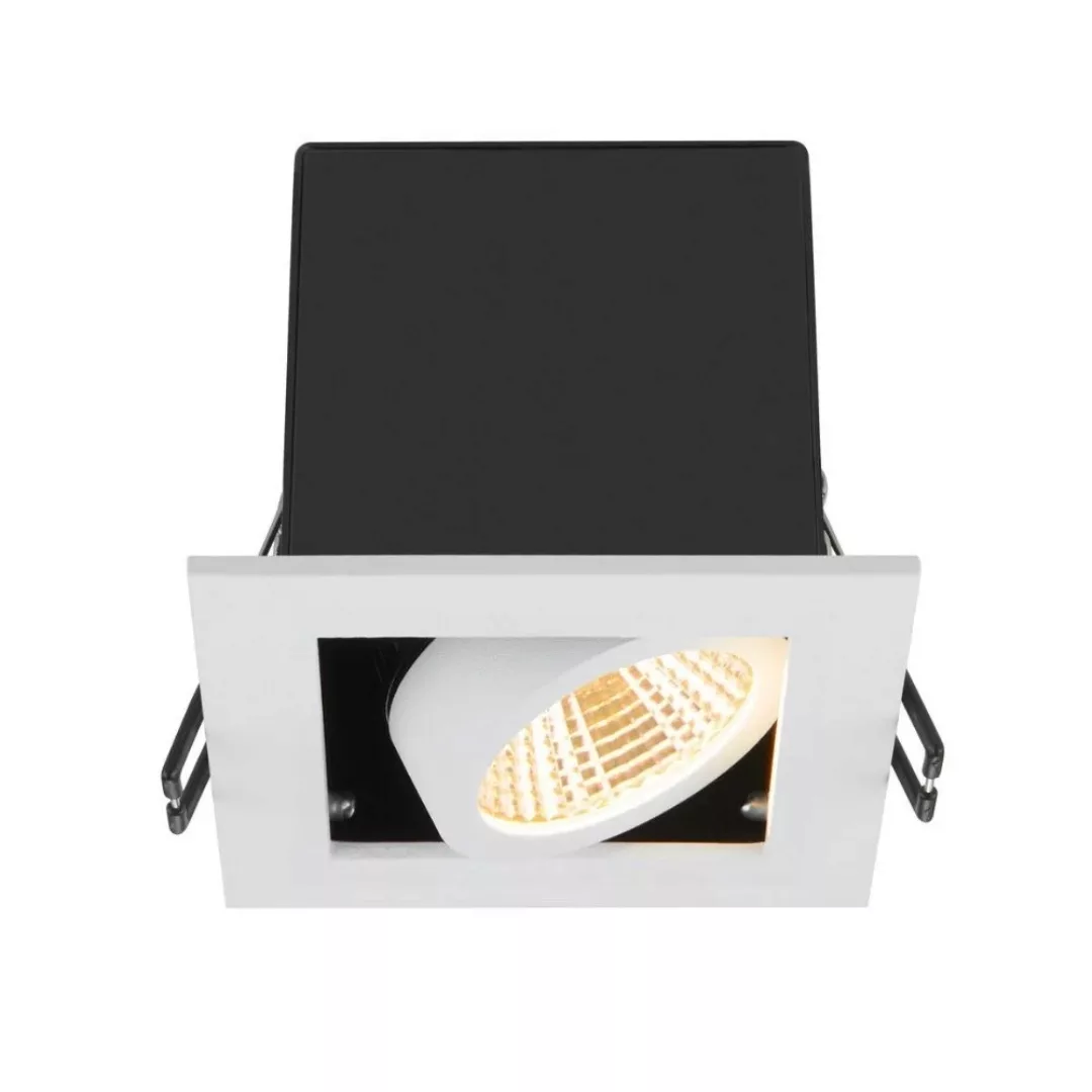 LED Deckeneinbauleuchte Kadux in Weiß 7,5W 770lm 1-flammig günstig online kaufen