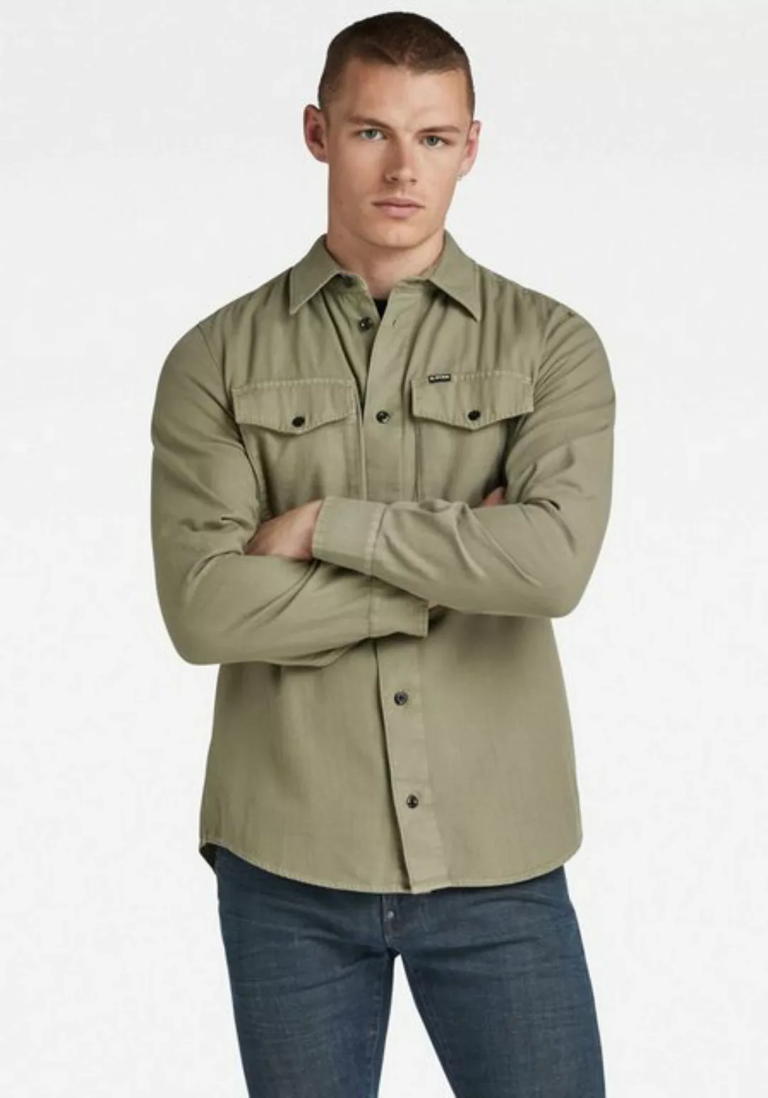 G-Star RAW Jeanshemd Marine Slim günstig online kaufen