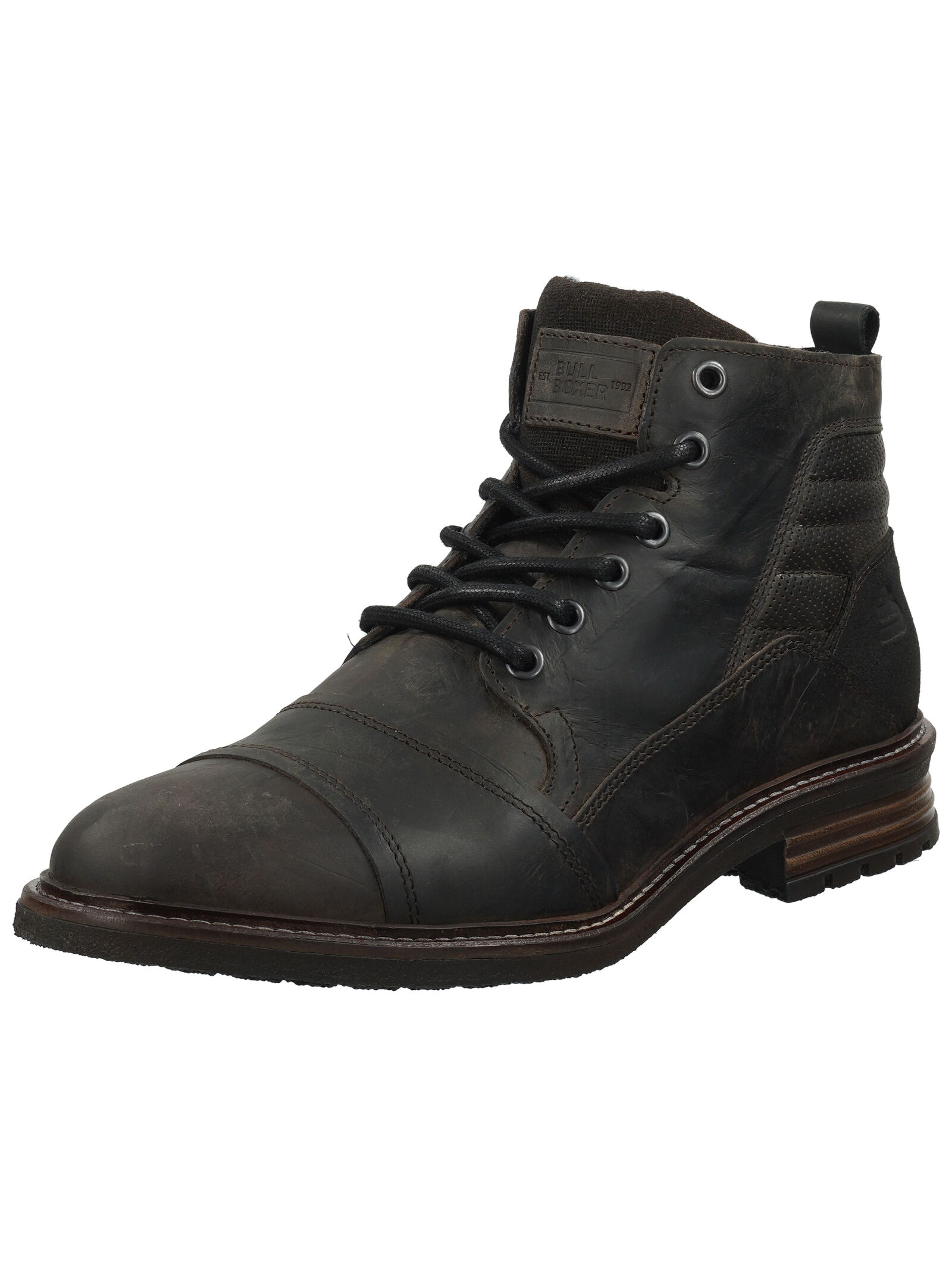 Bullboxer Schnürstiefelette "Bullboxer Stiefelette Leder" günstig online kaufen