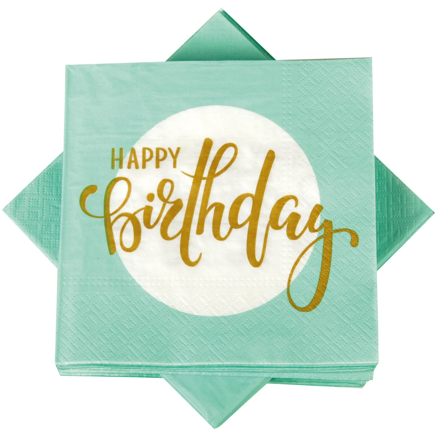 Bestlivings Servietten 33 x 33 cm 3 Lagig 20er Pack Happy Birthday günstig online kaufen