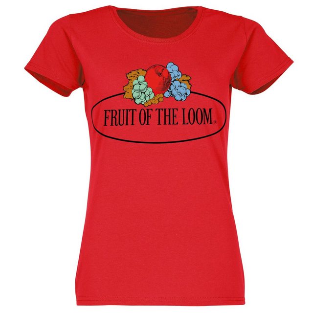 Fruit of the Loom Rundhalsshirt Fruit of the Loom Fruit of the Loom Damen T günstig online kaufen